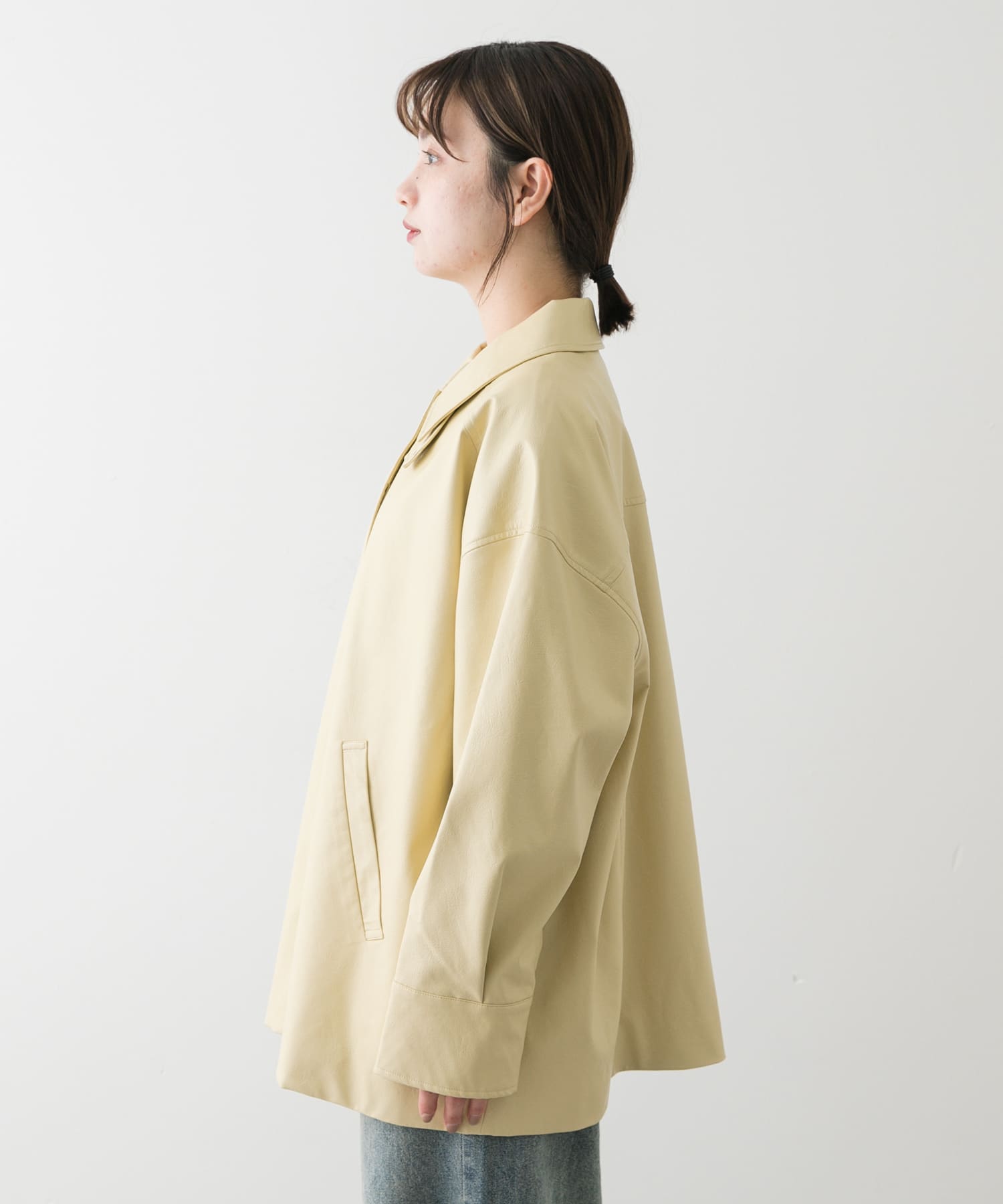身長：158cm サイズ：one