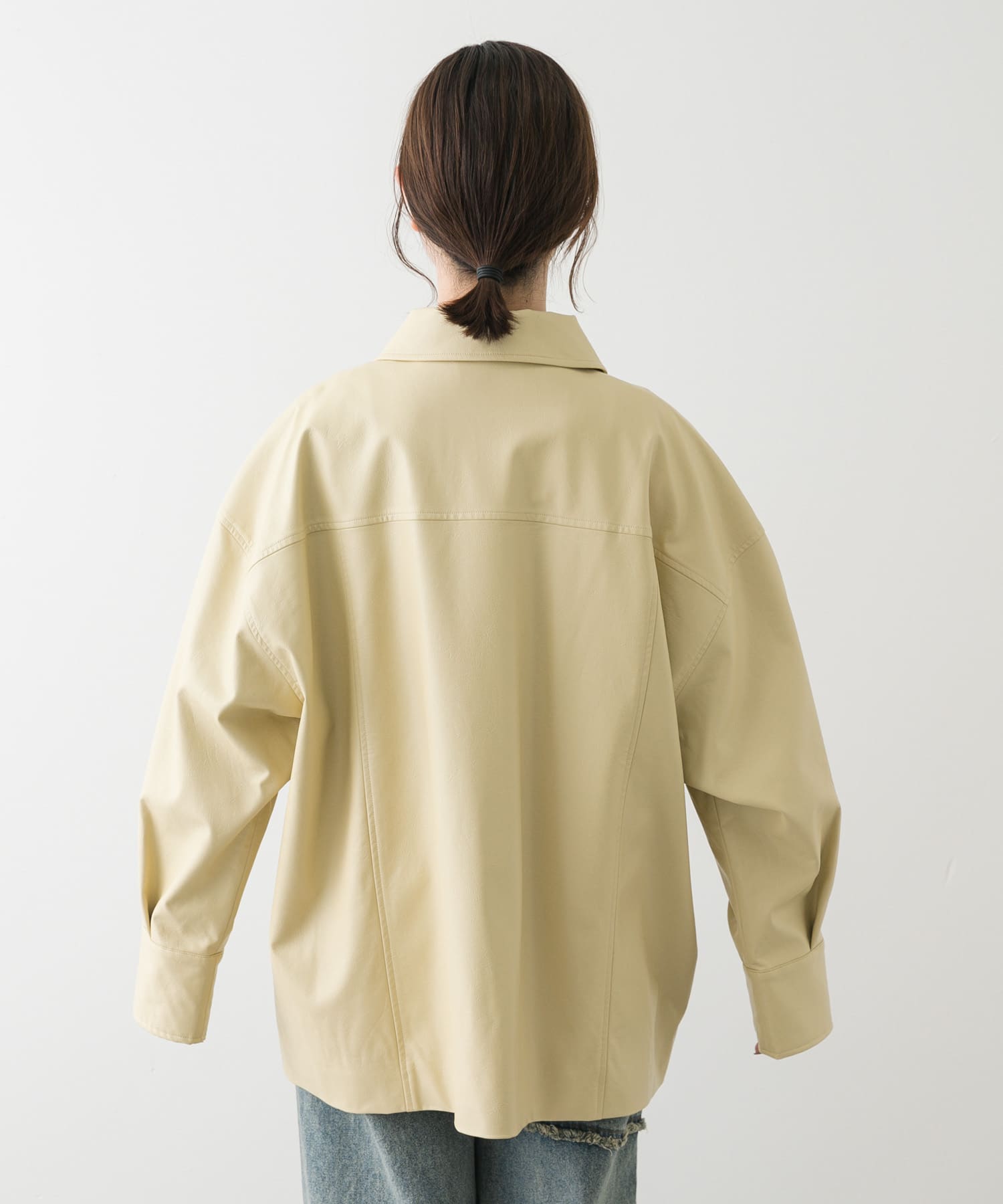 身長：158cm サイズ：one