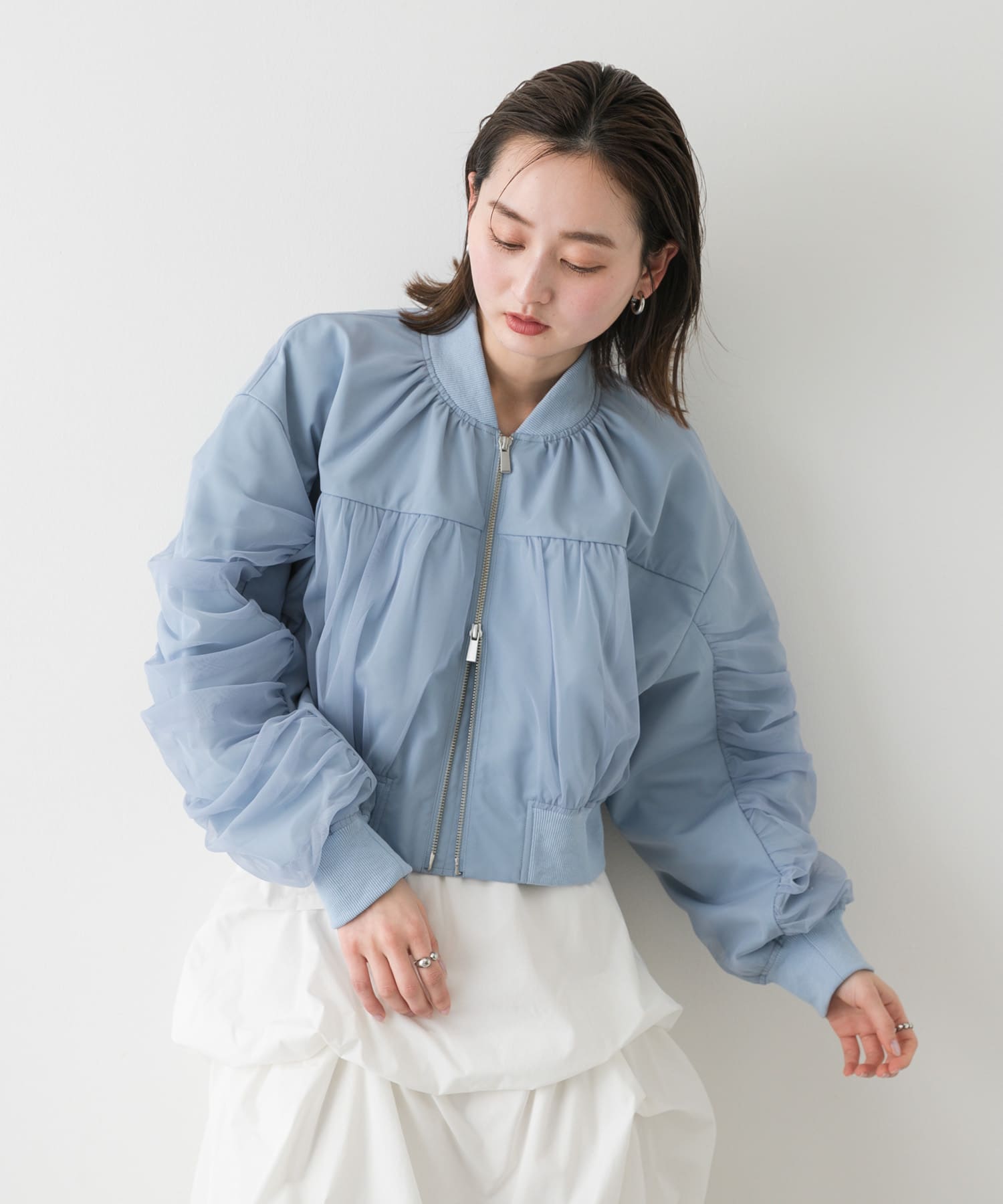 身長：169cm サイズ：one