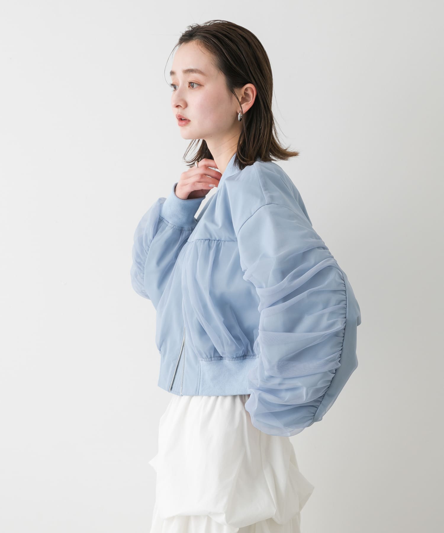 身長：169cm サイズ：one