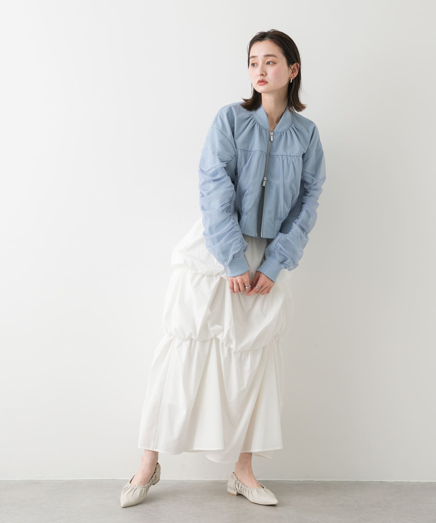 身長：169cm サイズ：one