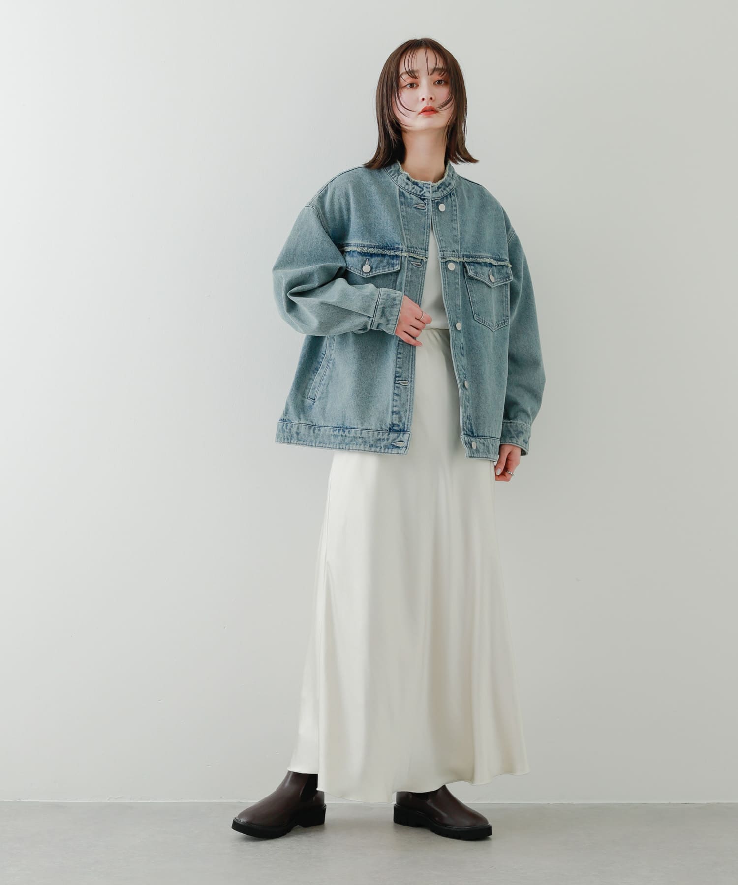 身長：169cm サイズ：one