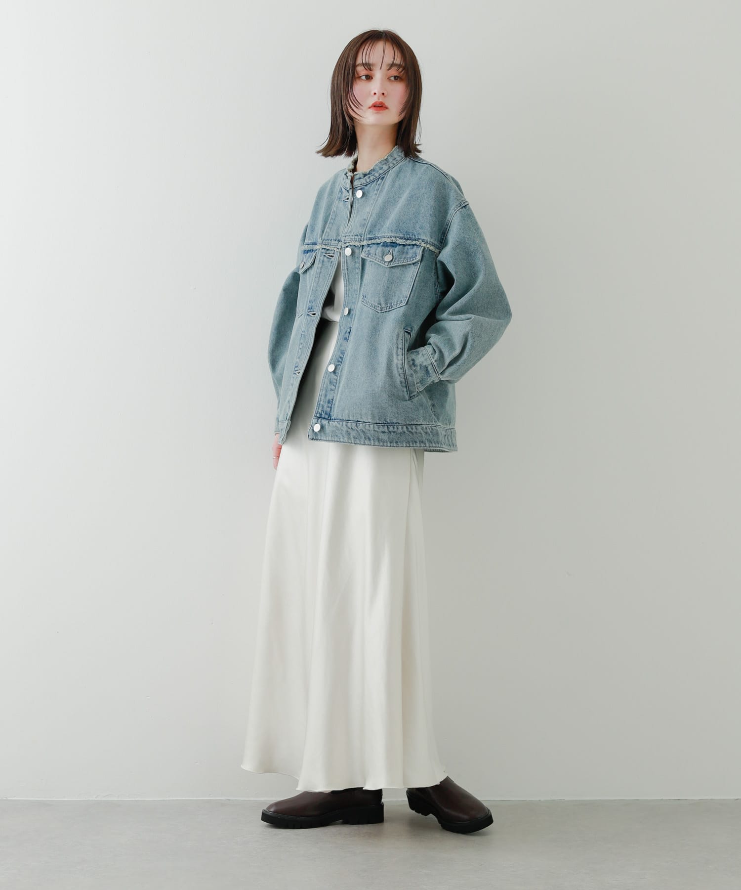 身長：169cm サイズ：one