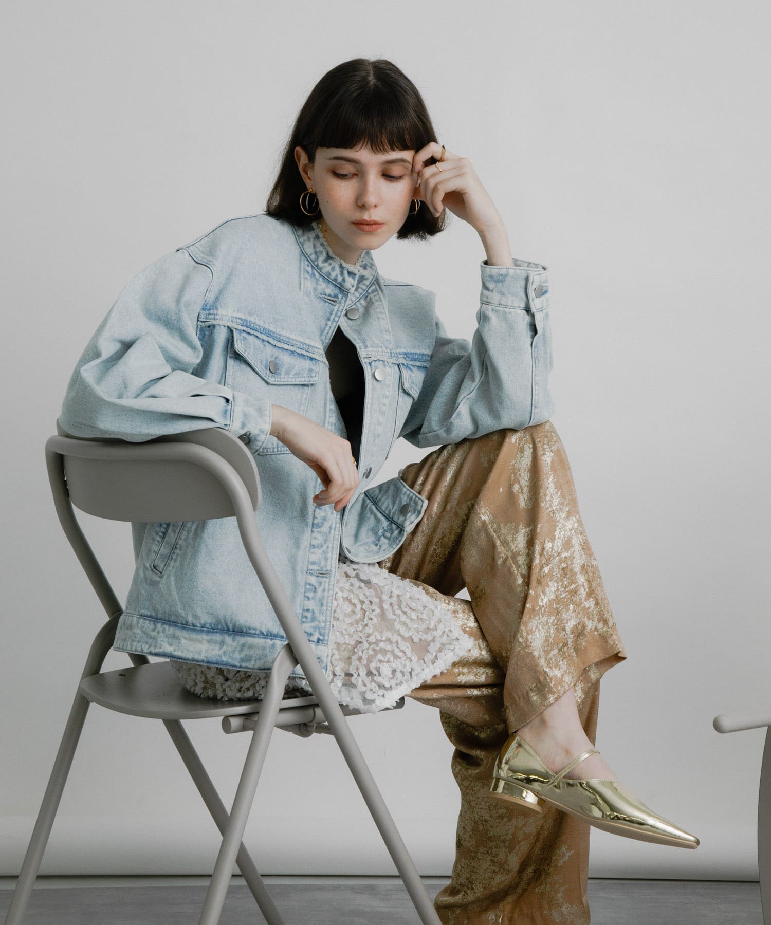 身長：174cm サイズ：one