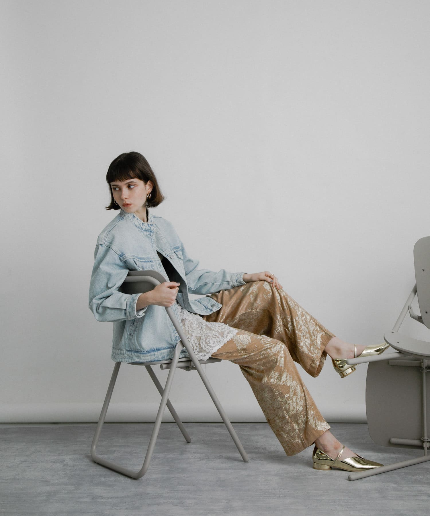 身長：174cm サイズ：one