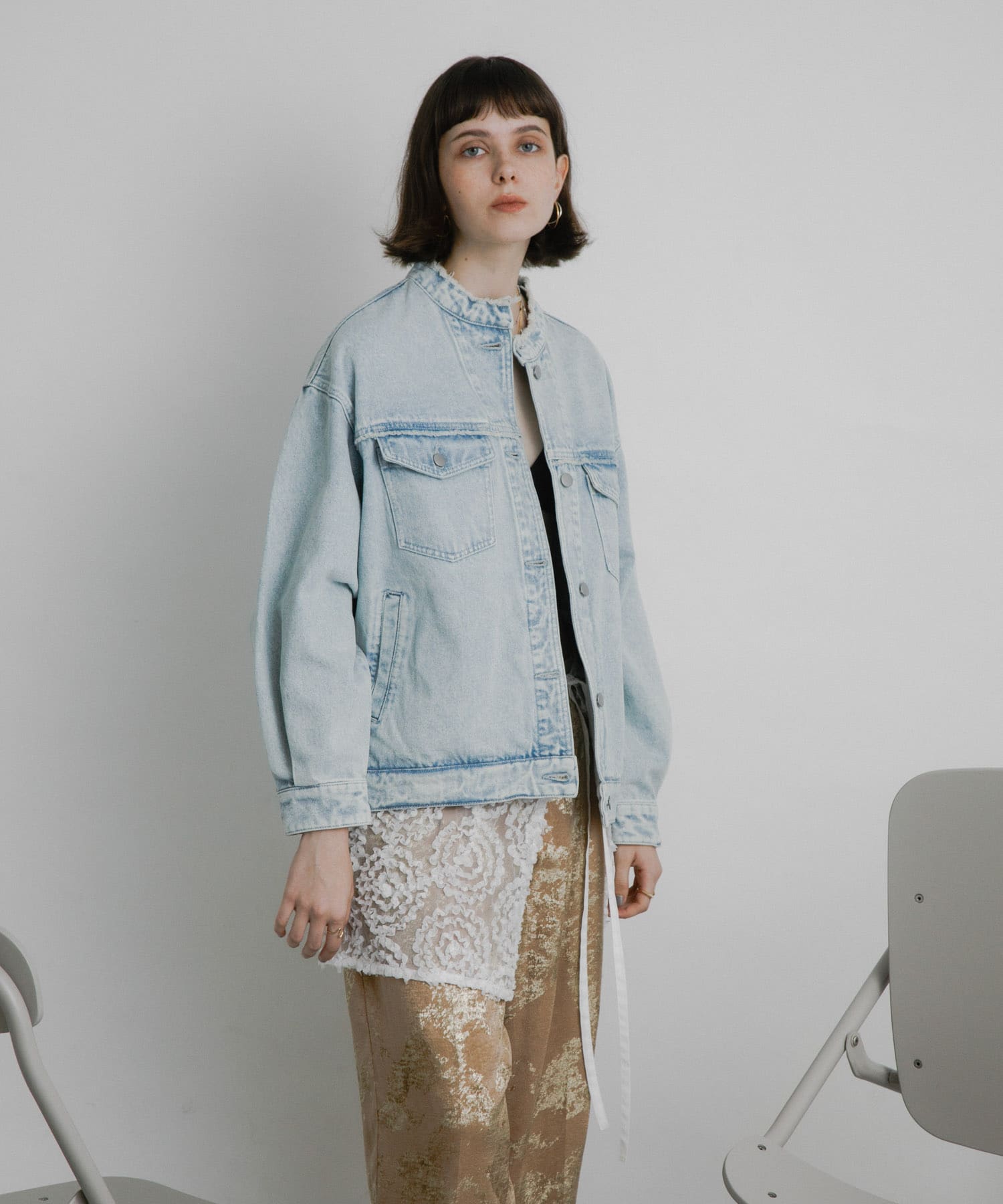 身長：174cm サイズ：one