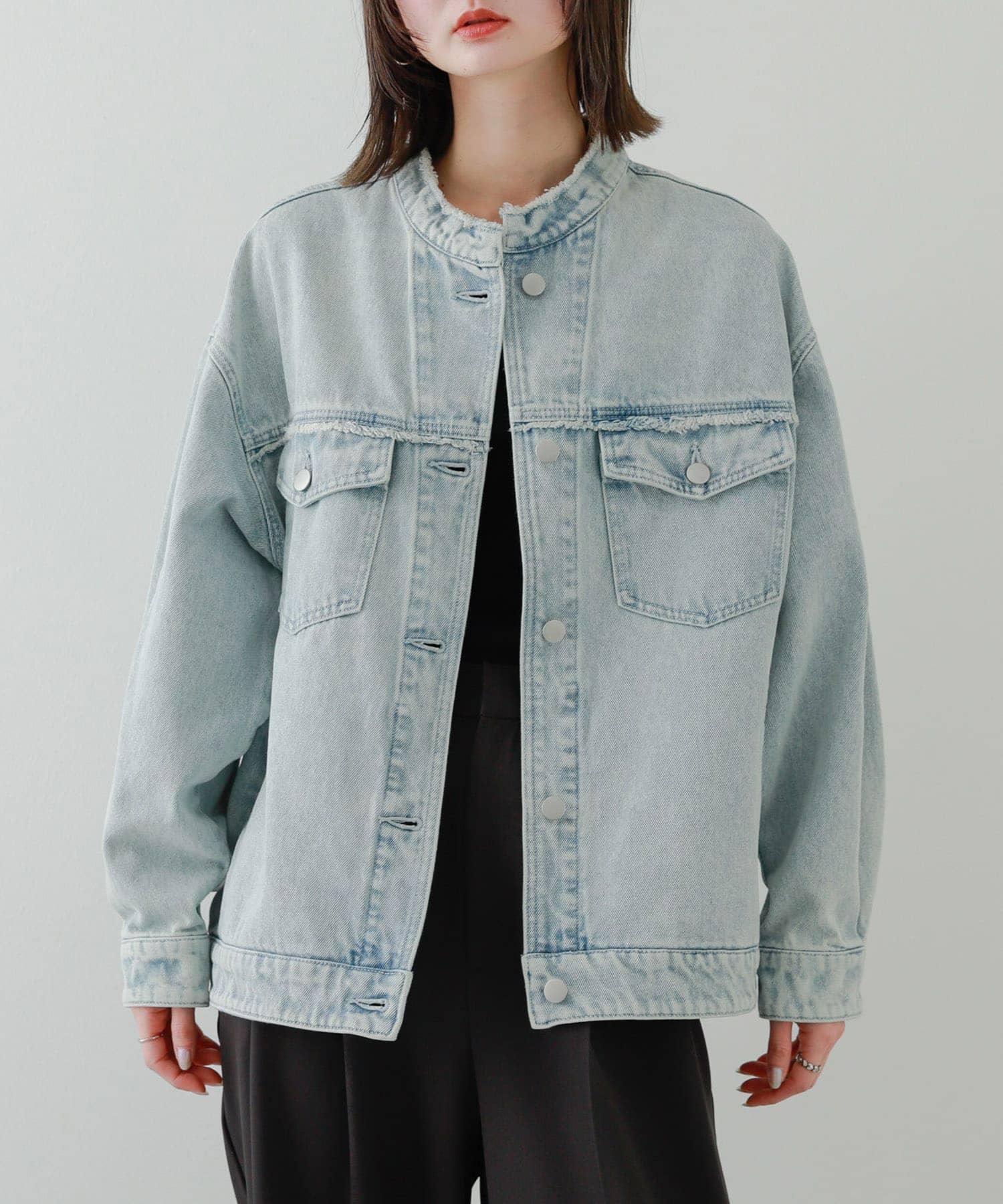 身長：169cm サイズ：one