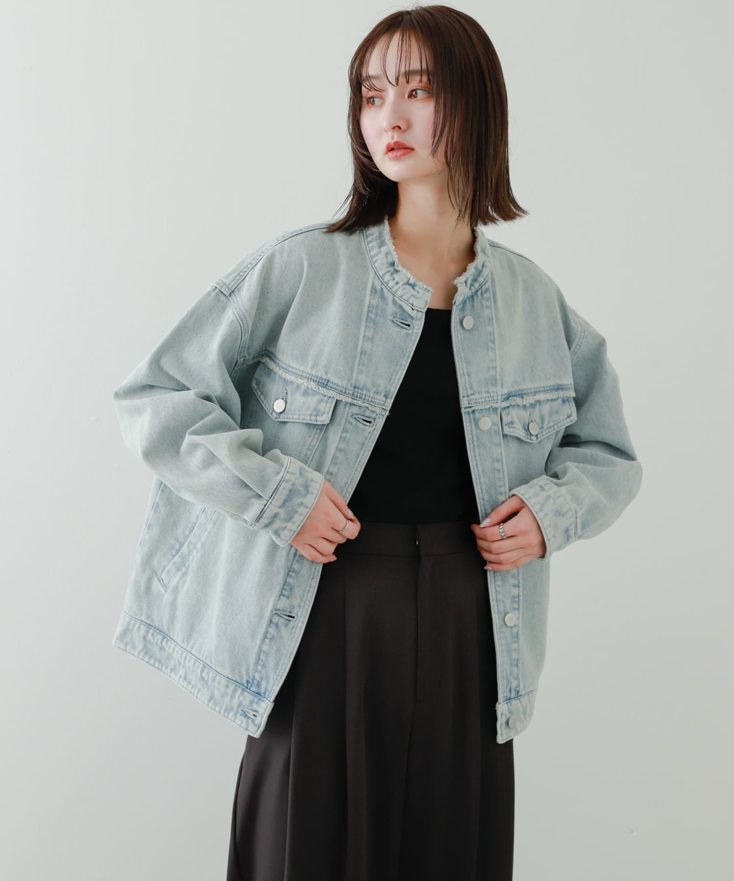 身長：169cm サイズ：one