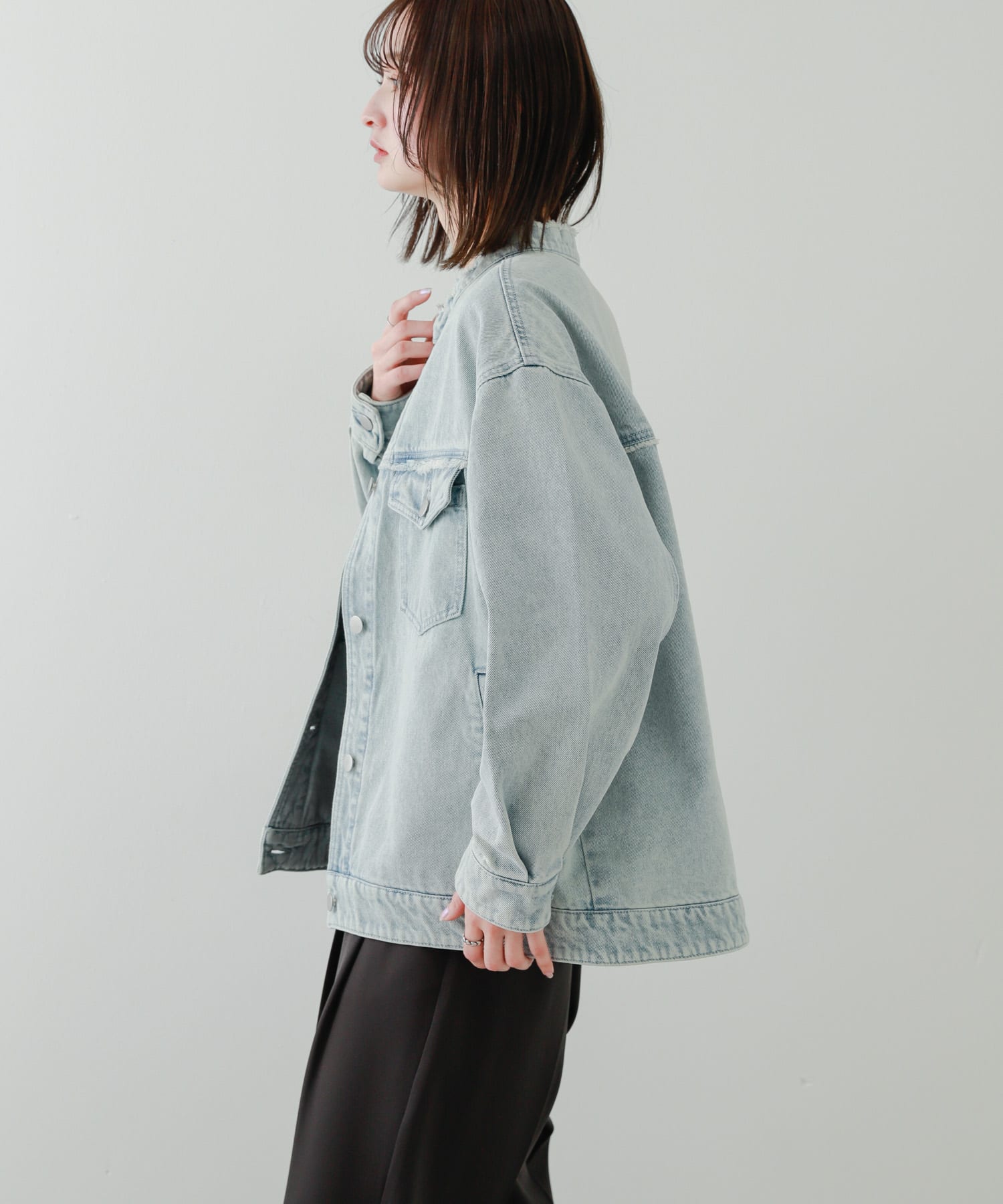 身長：169cm サイズ：one