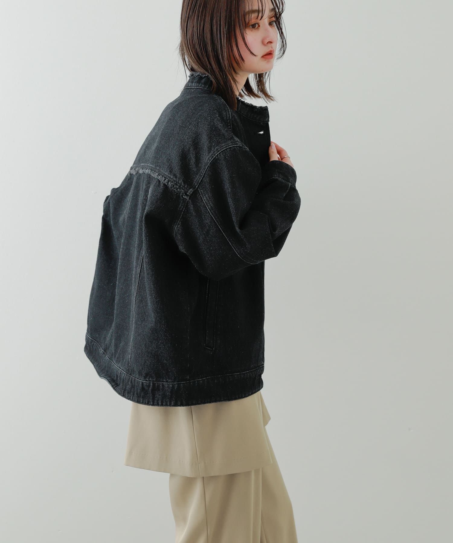 身長：169cm サイズ：one