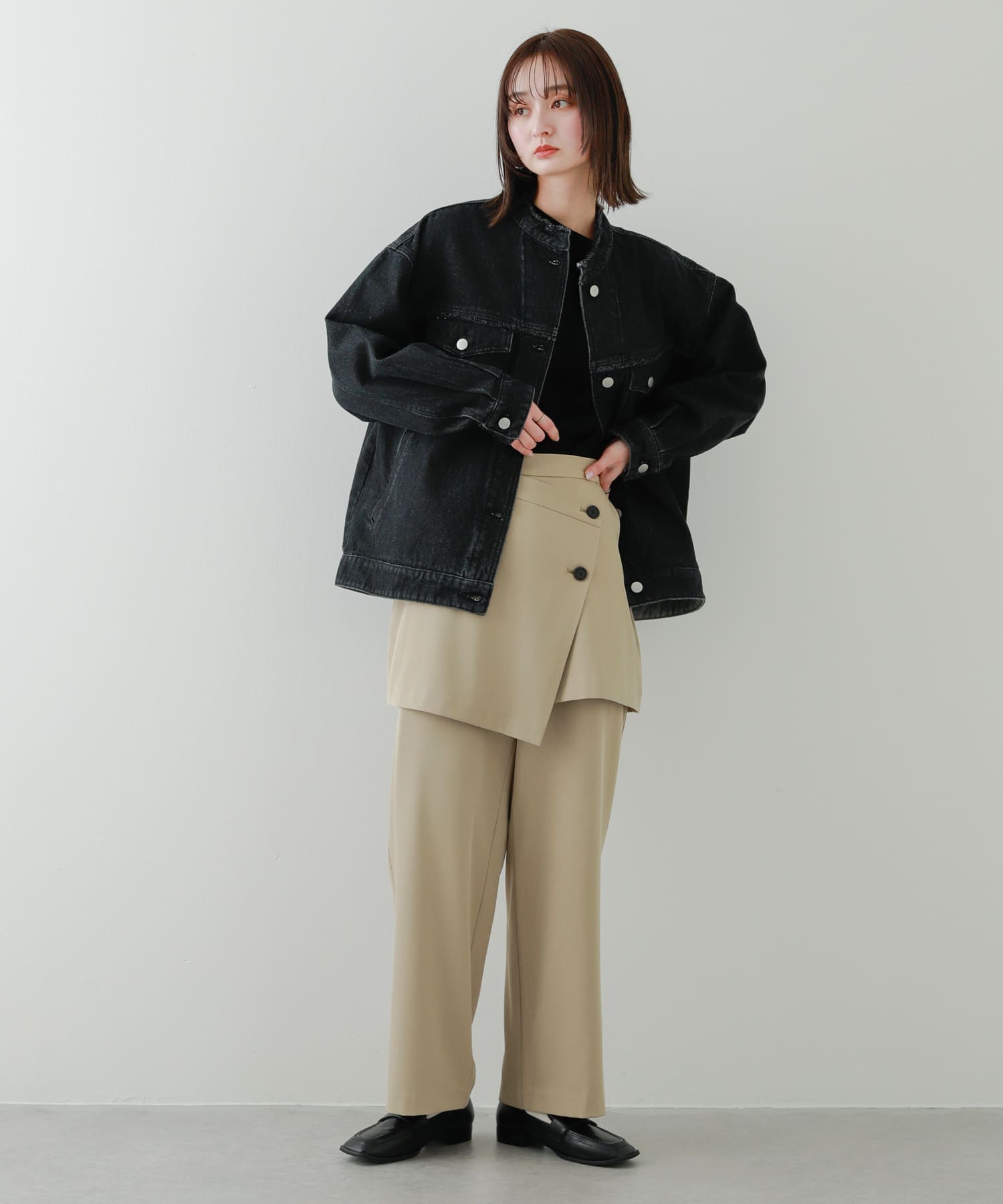 身長：169cm サイズ：one