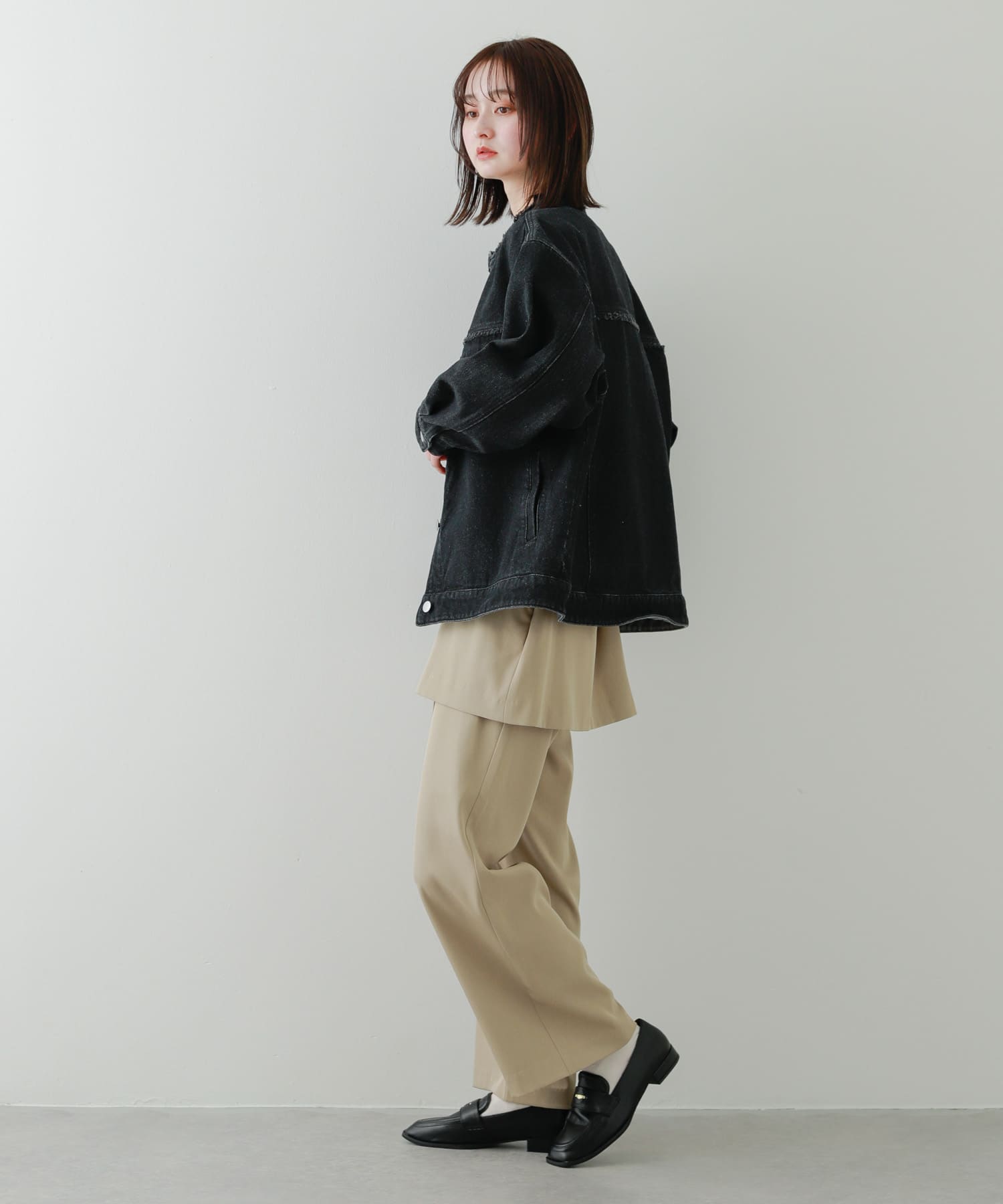 身長：169cm サイズ：one