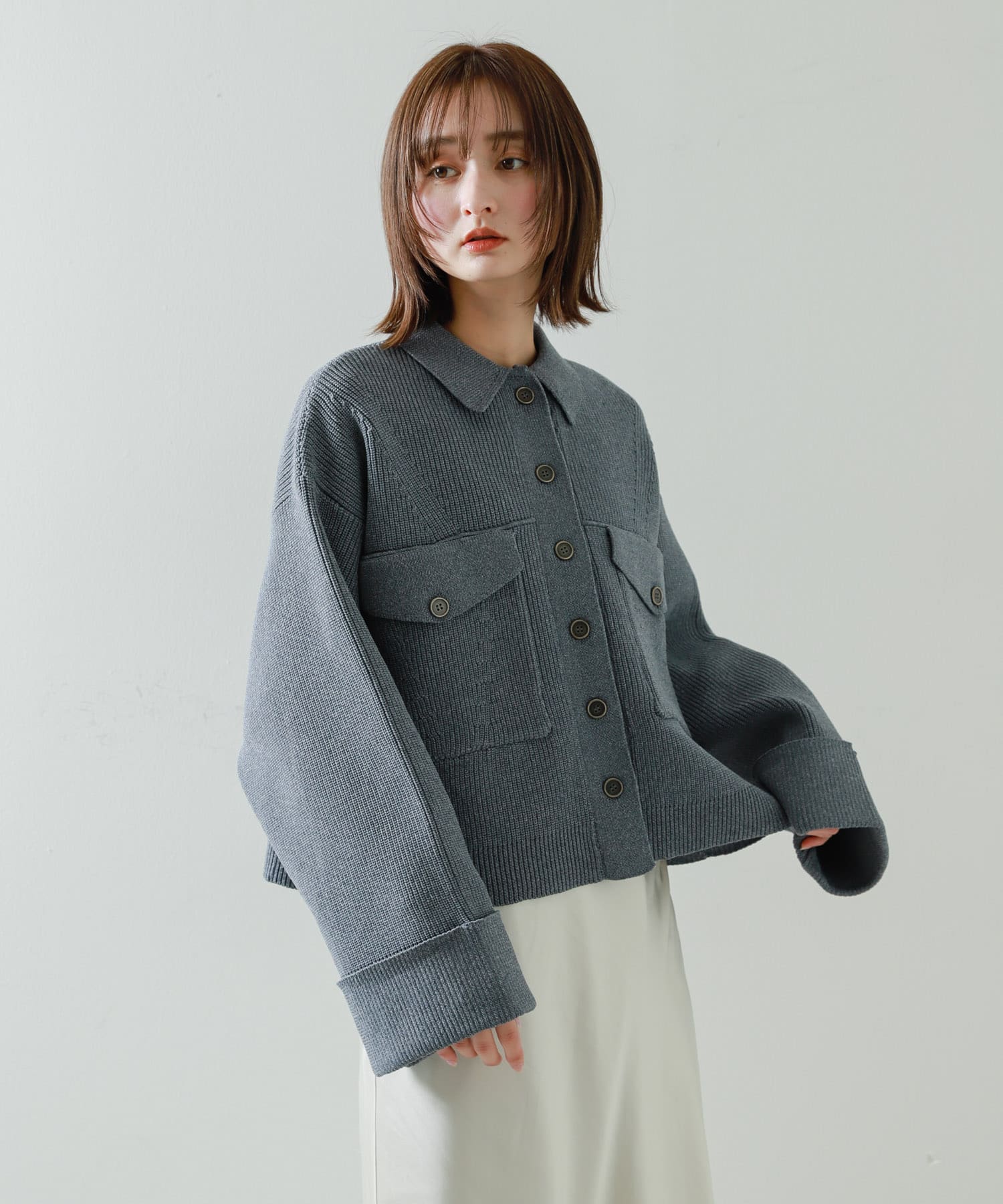 身長：169cm サイズ：one