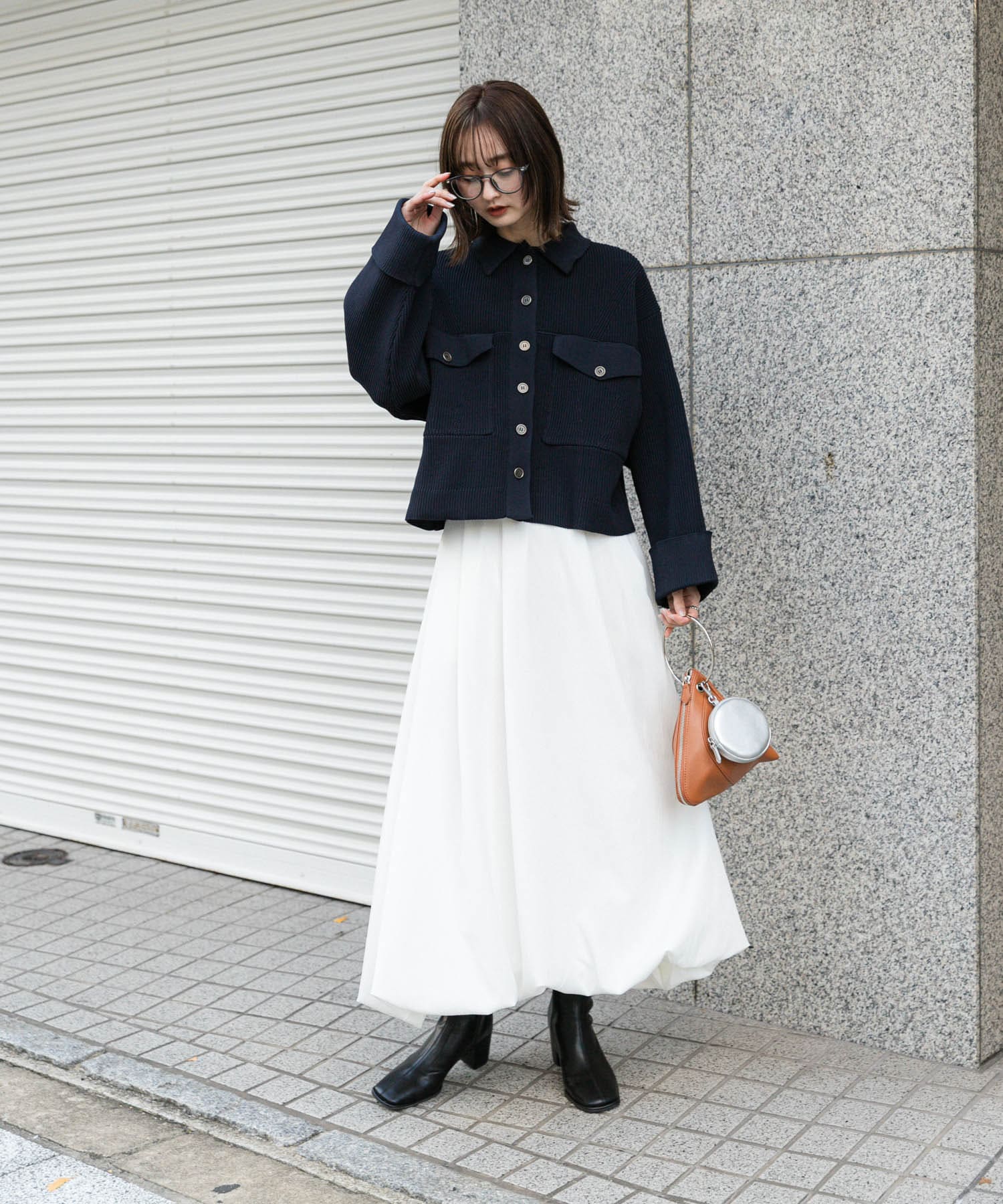 身長：169cm サイズ：one