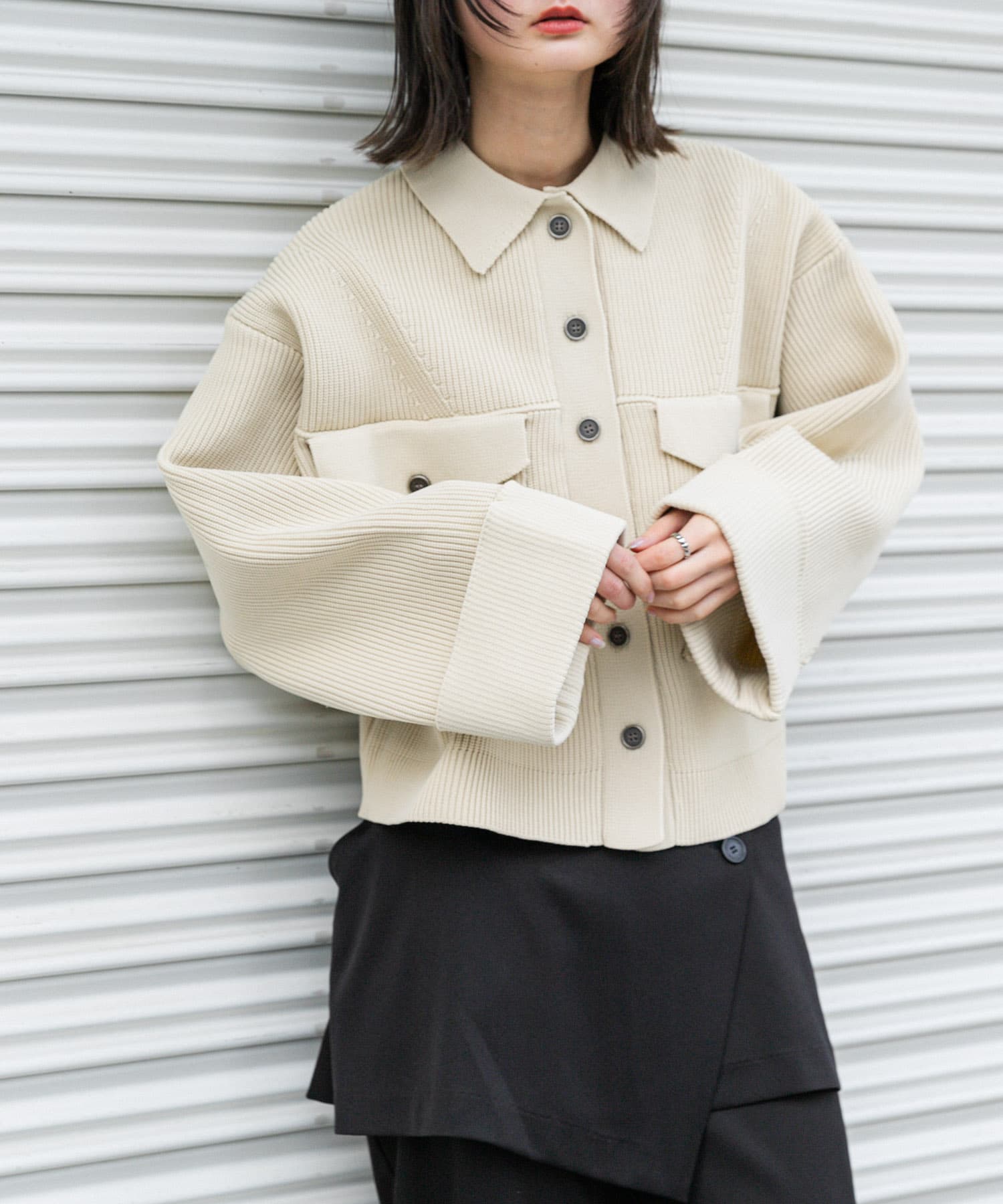 身長：169cm サイズ：one