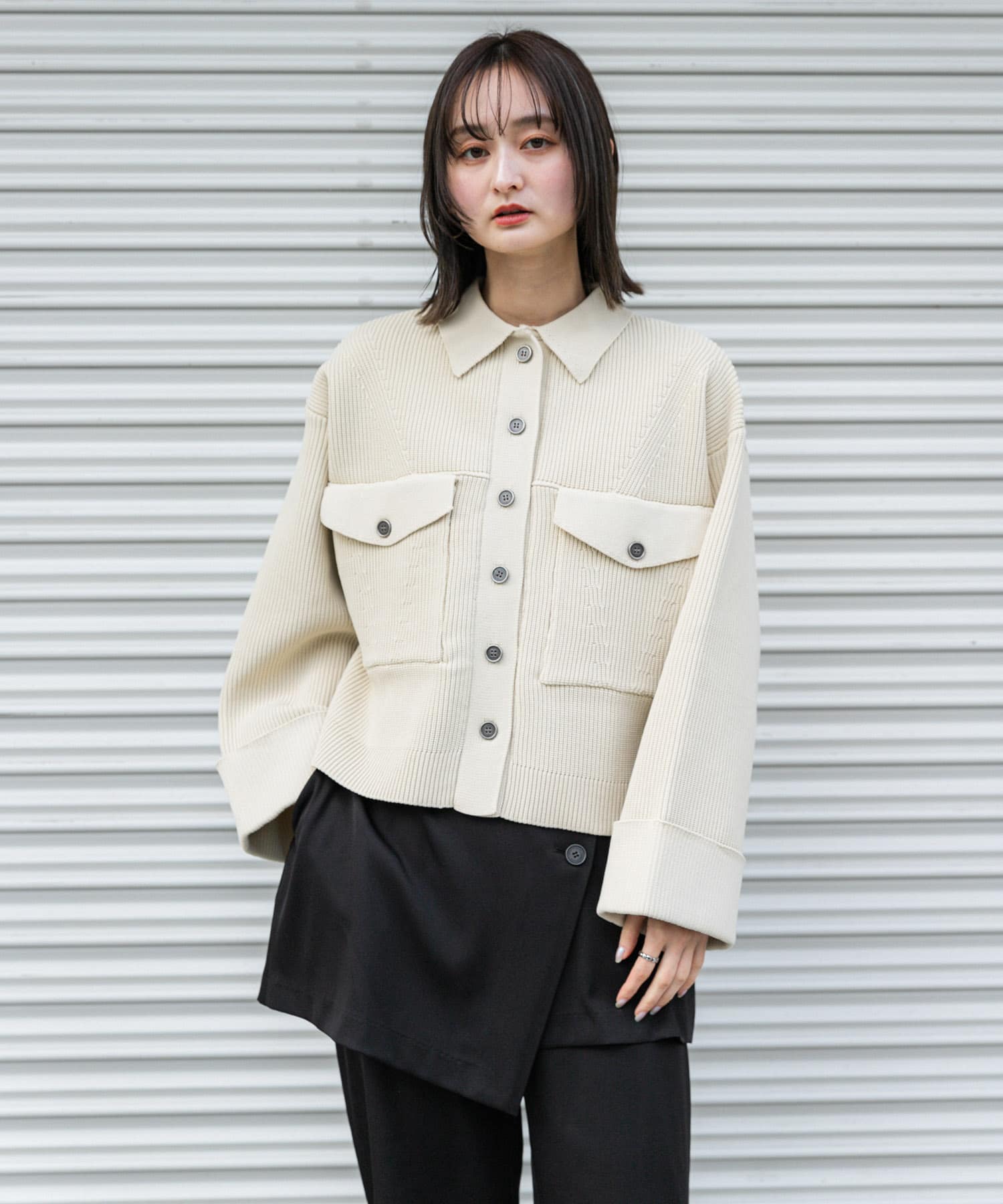 身長：169cm サイズ：one