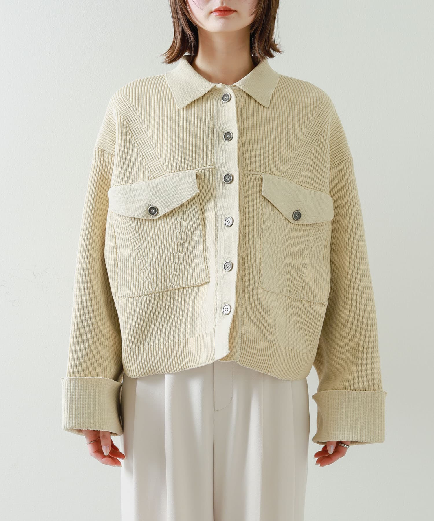 身長：169cm サイズ：one