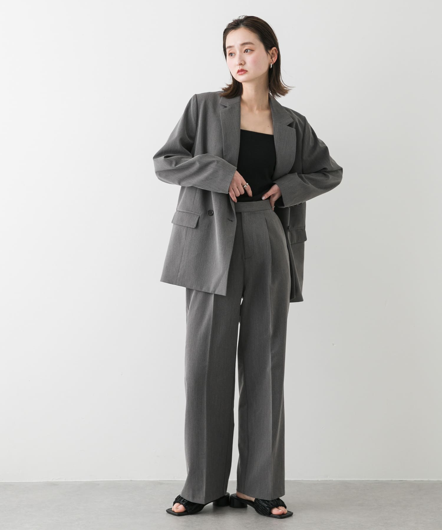 身長：169cm サイズ：one