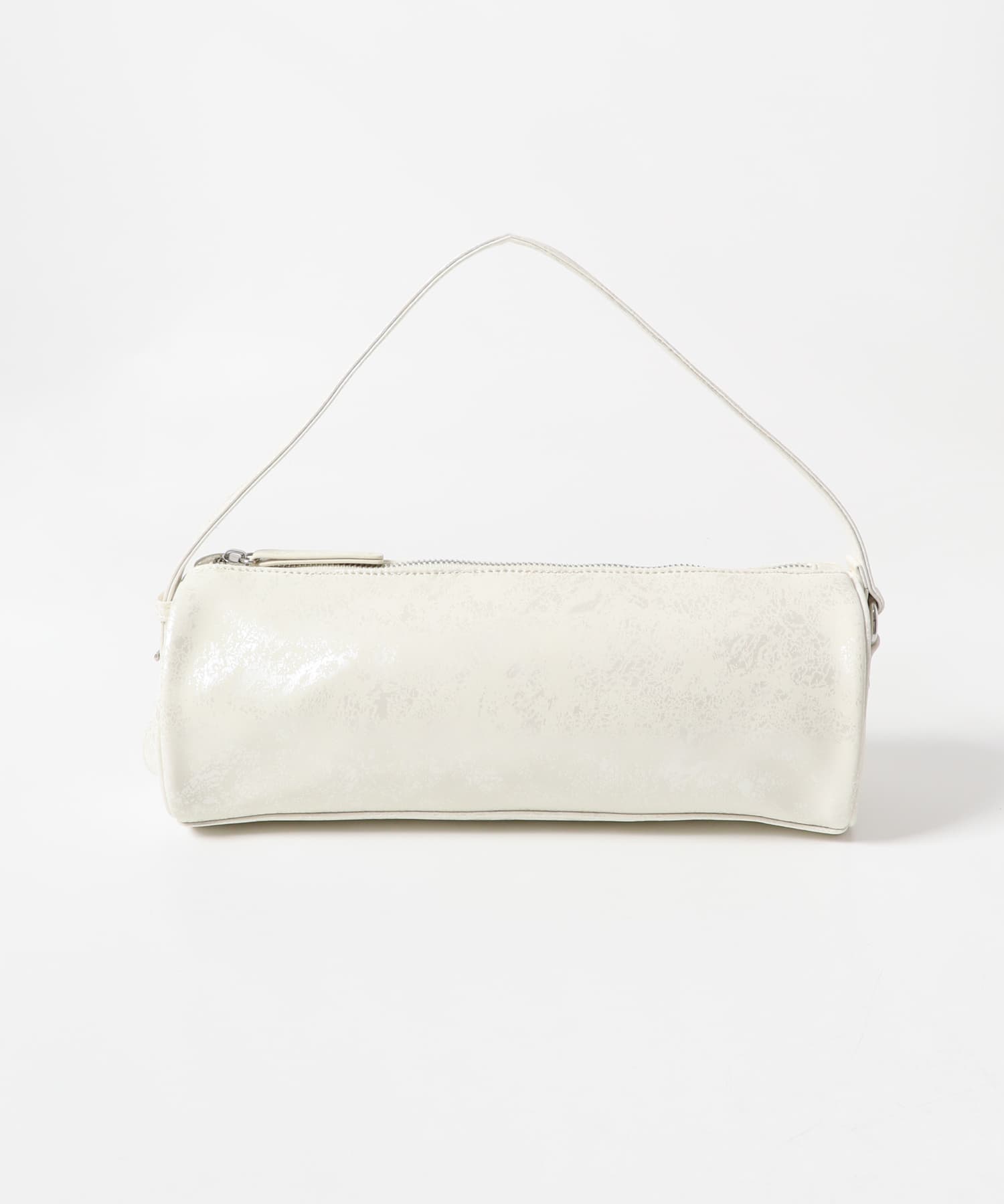 ハクプリントドラムバッグ IVORY one