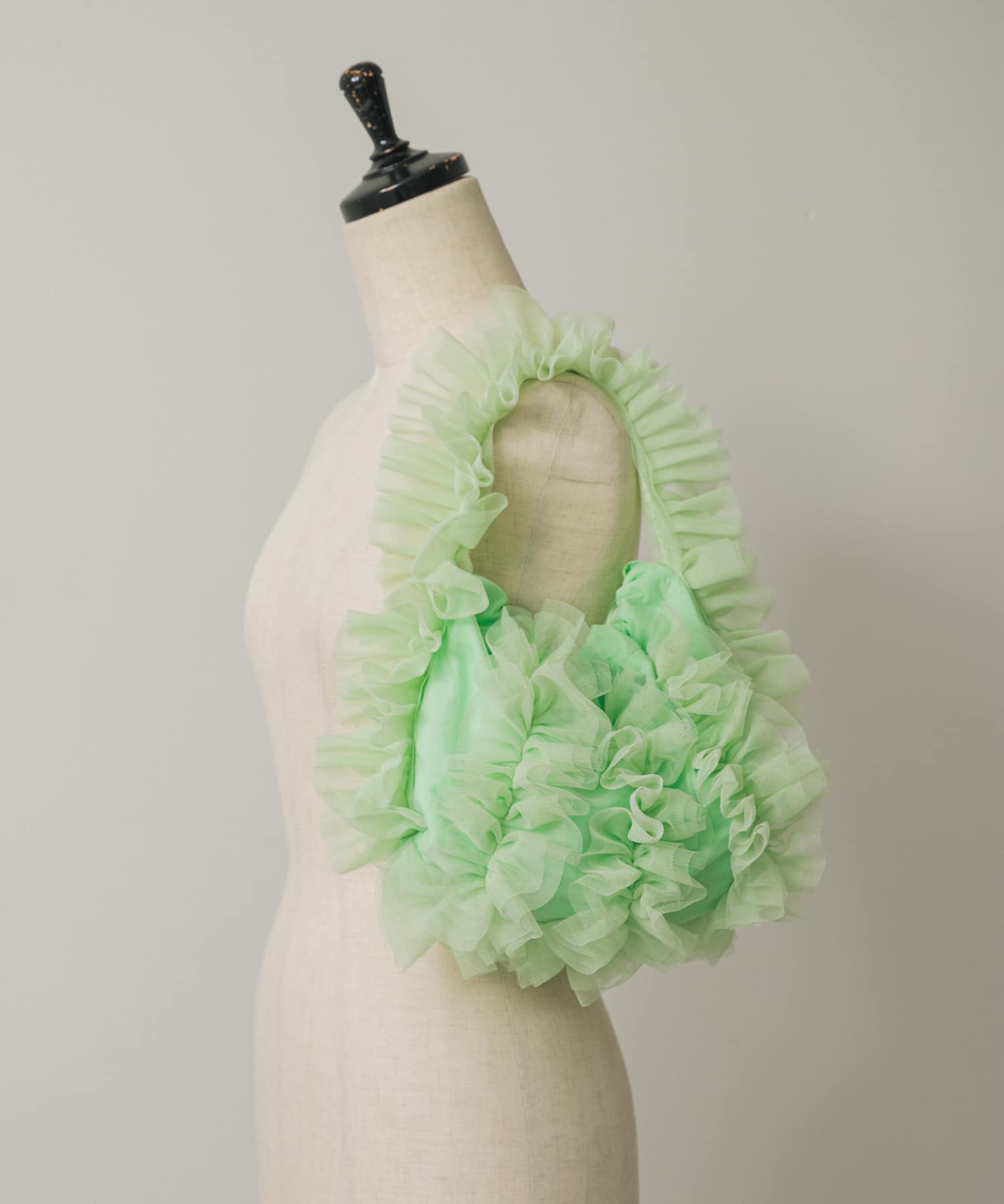 チュールハンドバッグ MINT one