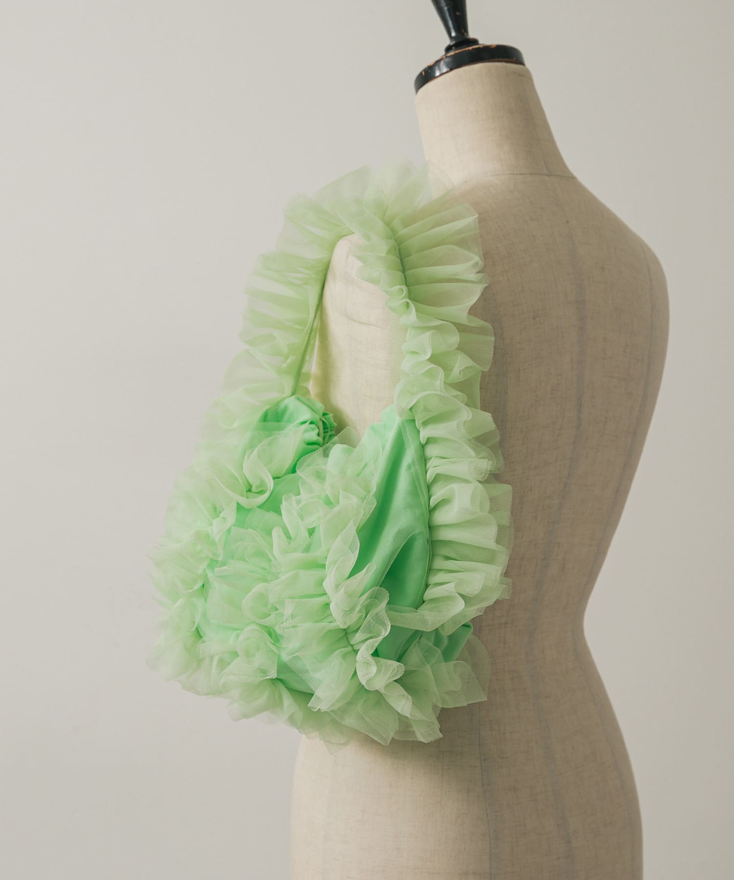チュールハンドバッグ MINT one