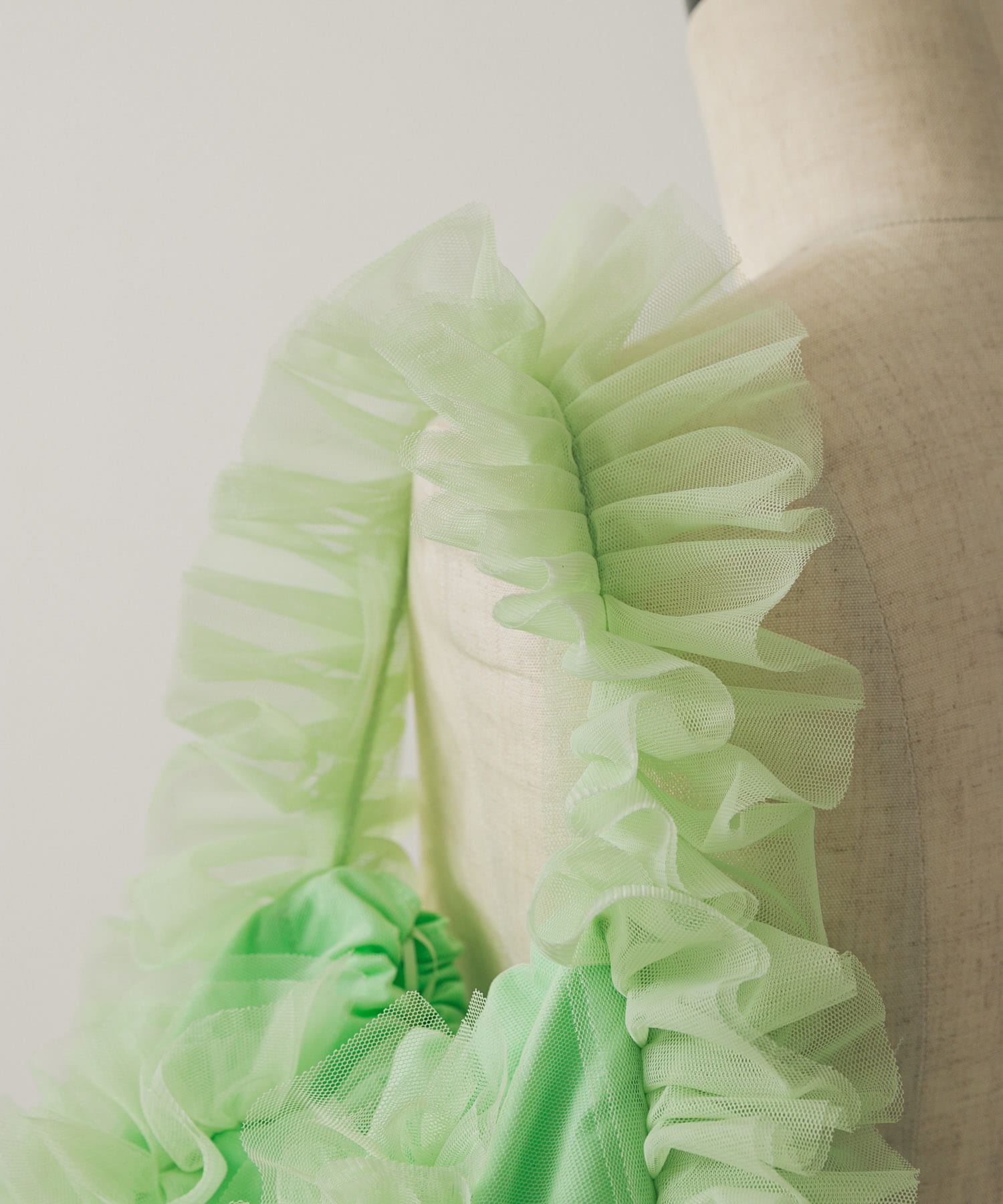 チュールハンドバッグ MINT one