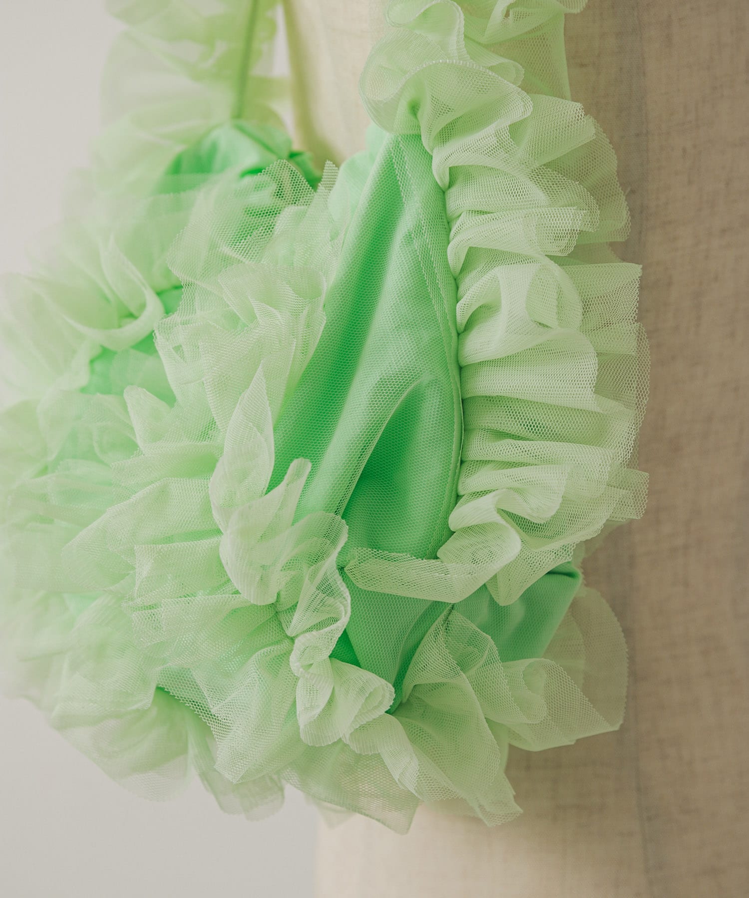 チュールハンドバッグ MINT one
