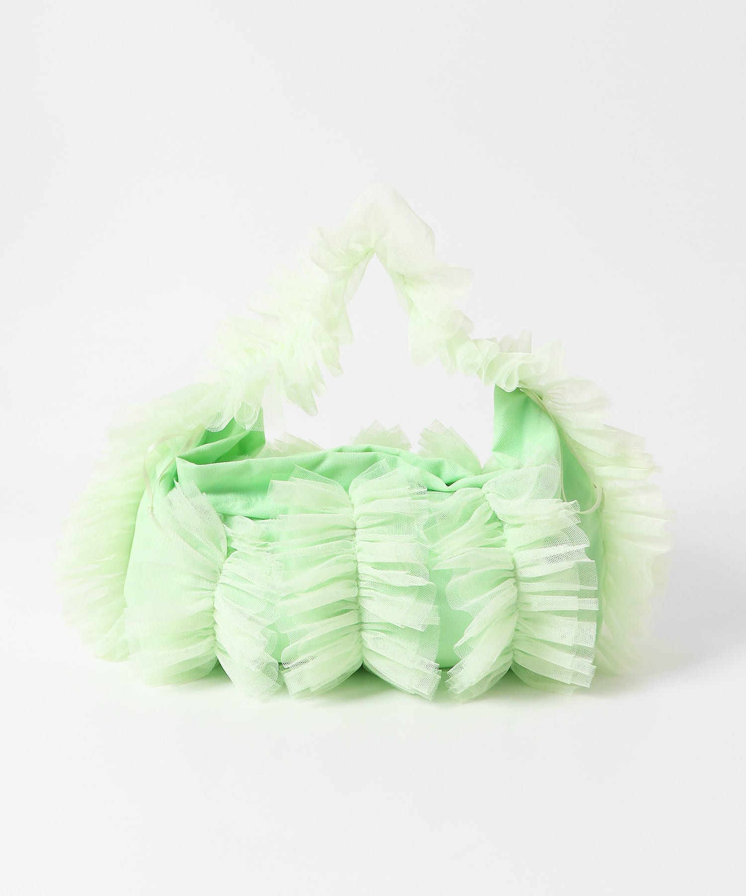 チュールハンドバッグ MINT one