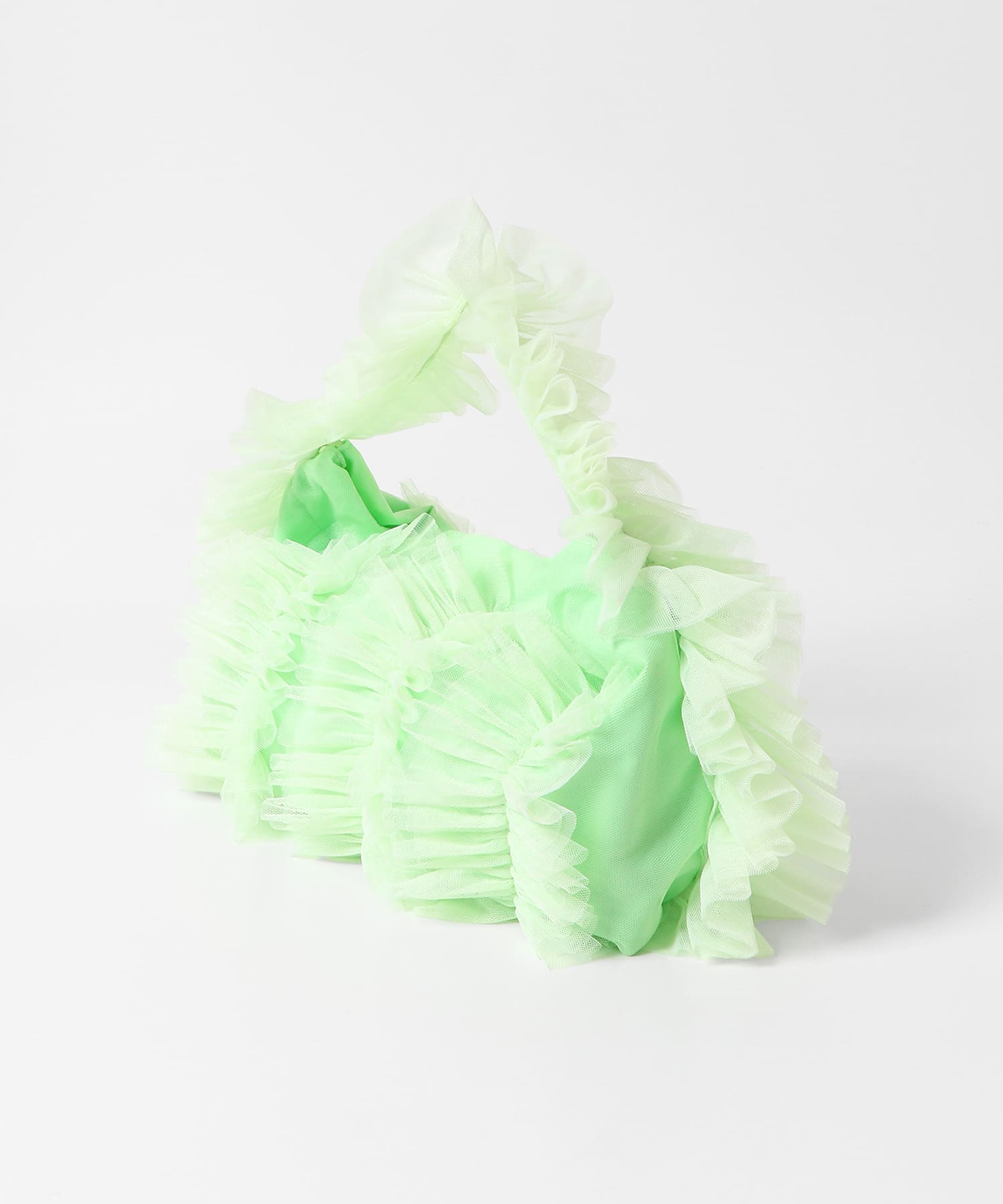 チュールハンドバッグ MINT one