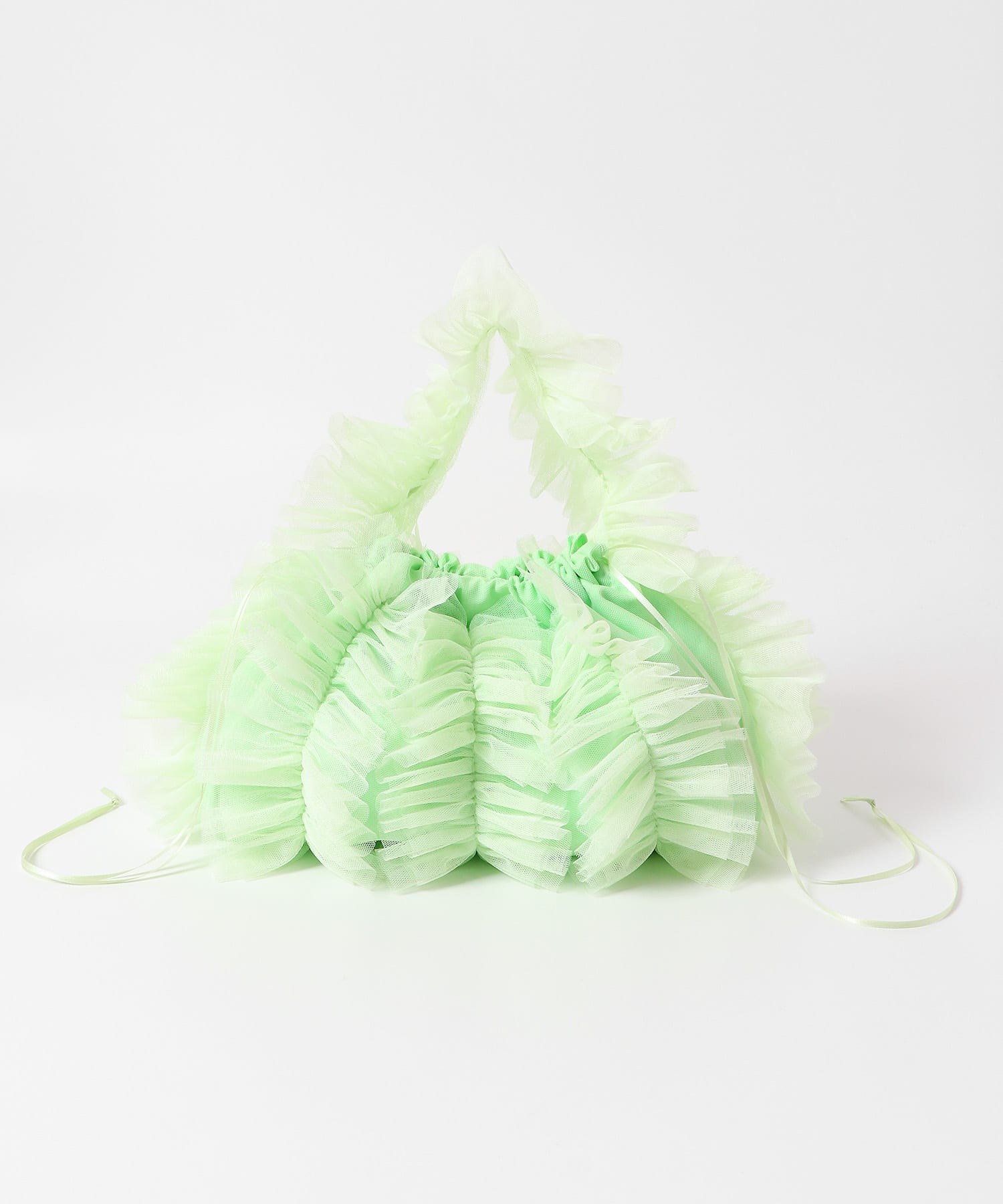 チュールハンドバッグ MINT one