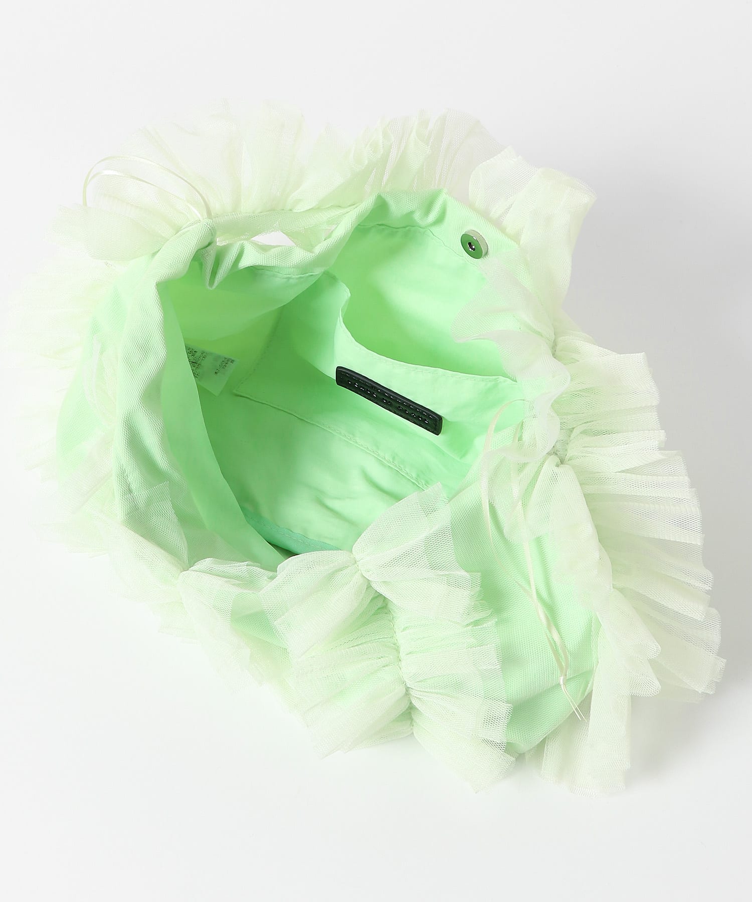 チュールハンドバッグ MINT one