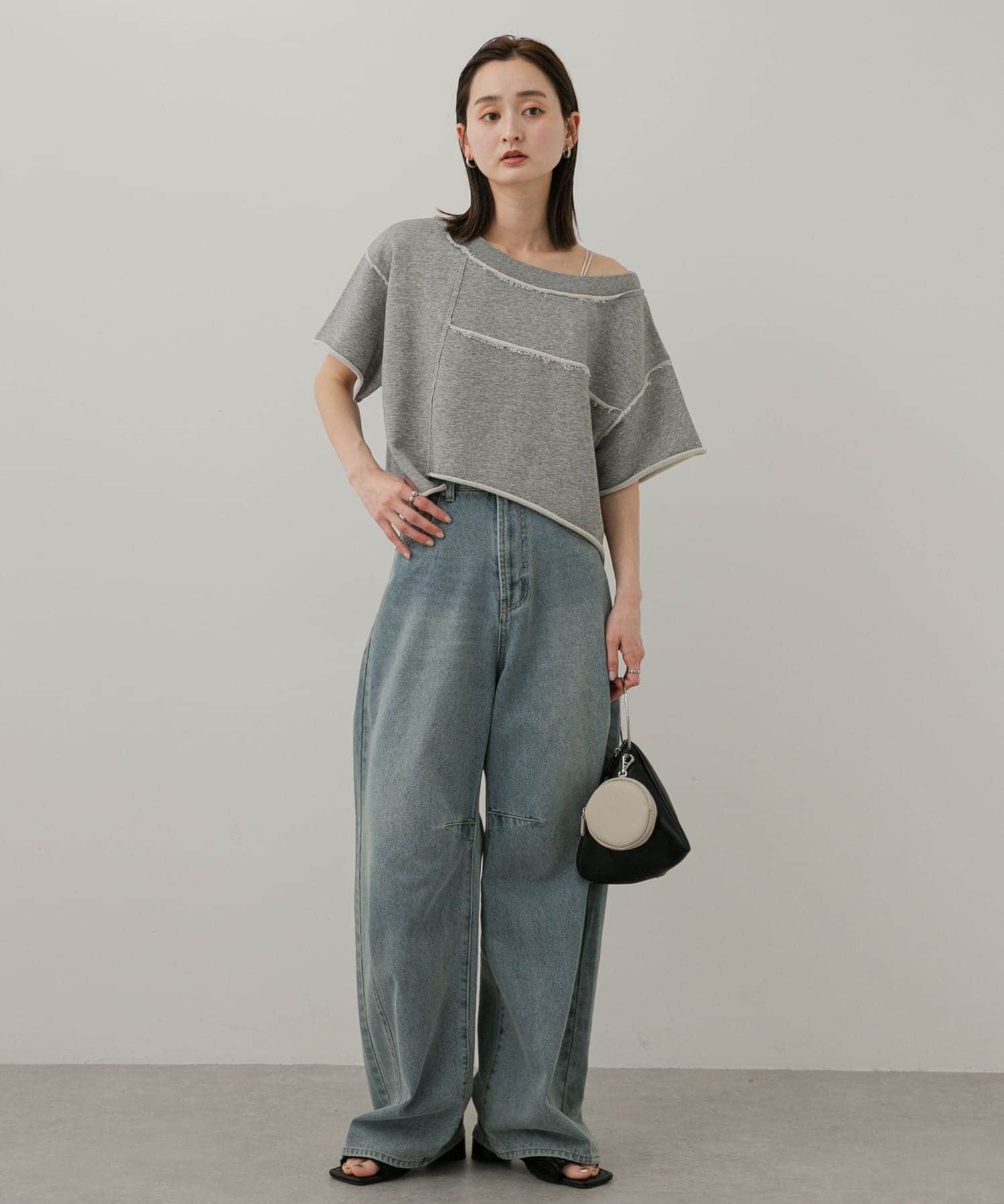 フープハンドルバッグ BLACK one