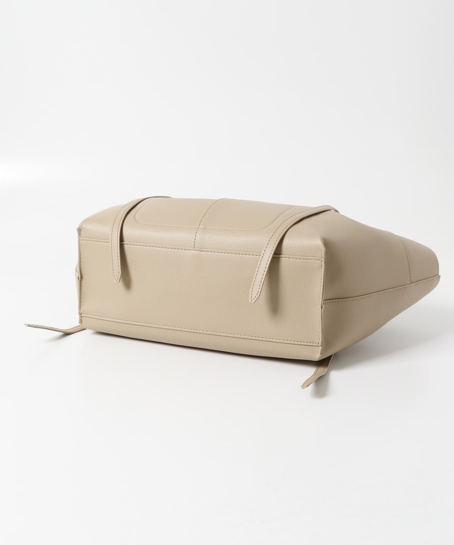 アウトポケットトートバッグ BEIGE one