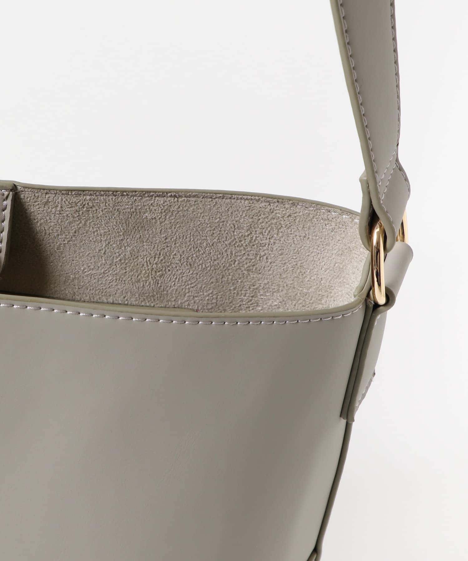 『防汚』アウトポケットショルダーバッグ L.GRAY one