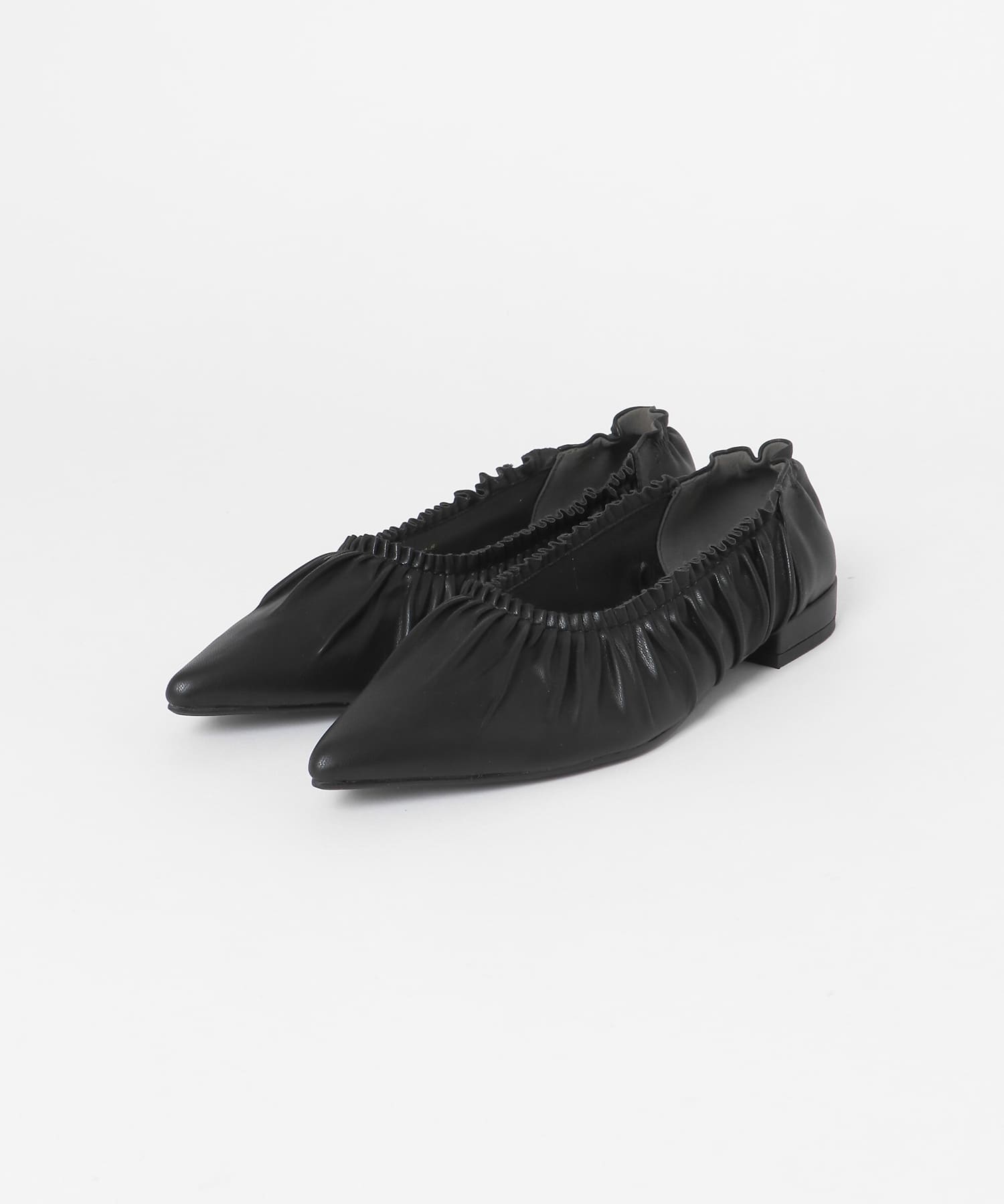 ギャザーフラットシューズ(S BLACK): シューズ｜URBAN RESEARCH公式