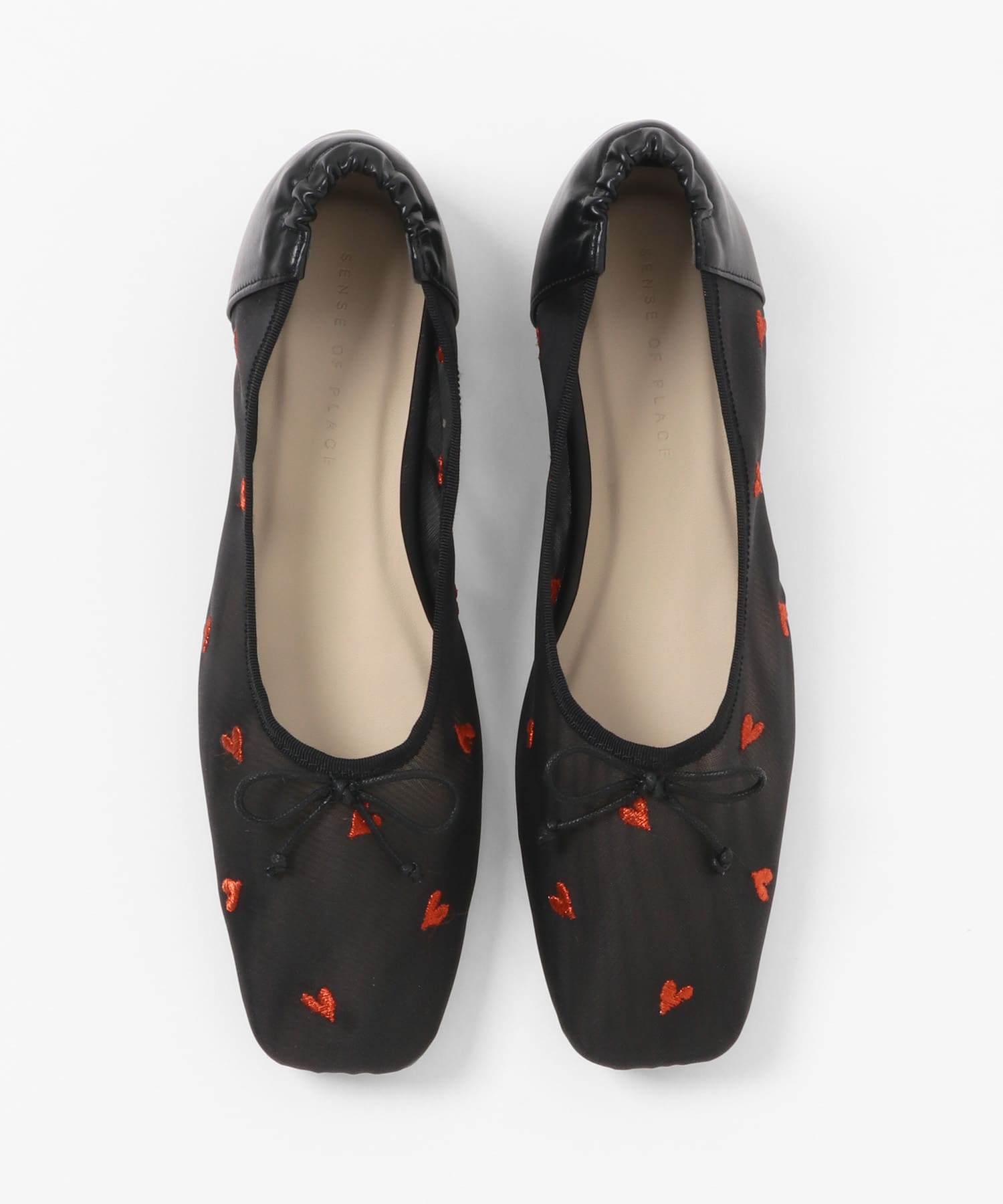 【極美品】◾️Estacion◾️フラットシューズ◾️パンプス◾️花柄◾️レザー 花柄 フラットパンプス フラットシューズ レディース vカット