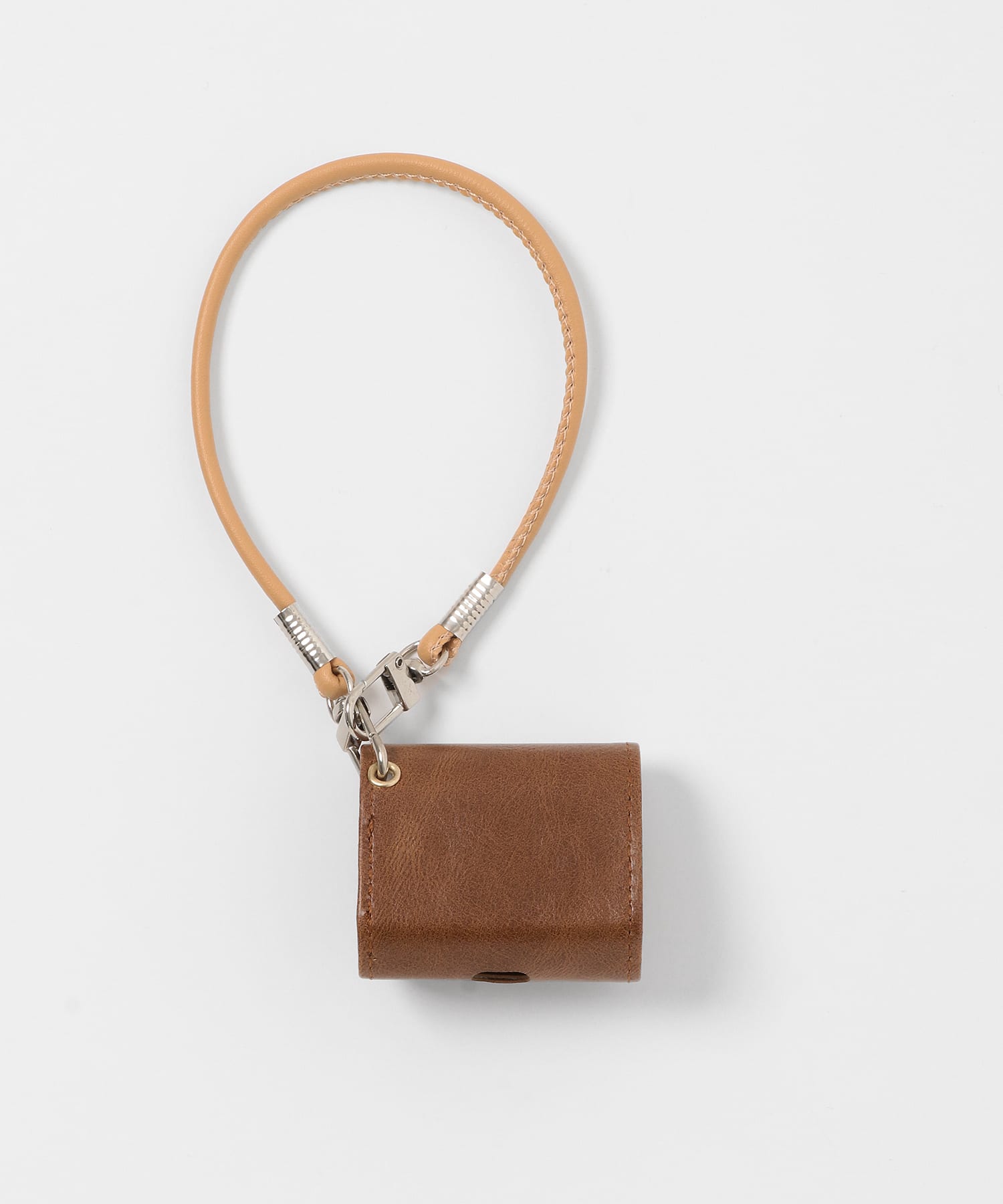 『WEB/一部店舗限定』イヤホンケース BROWN one