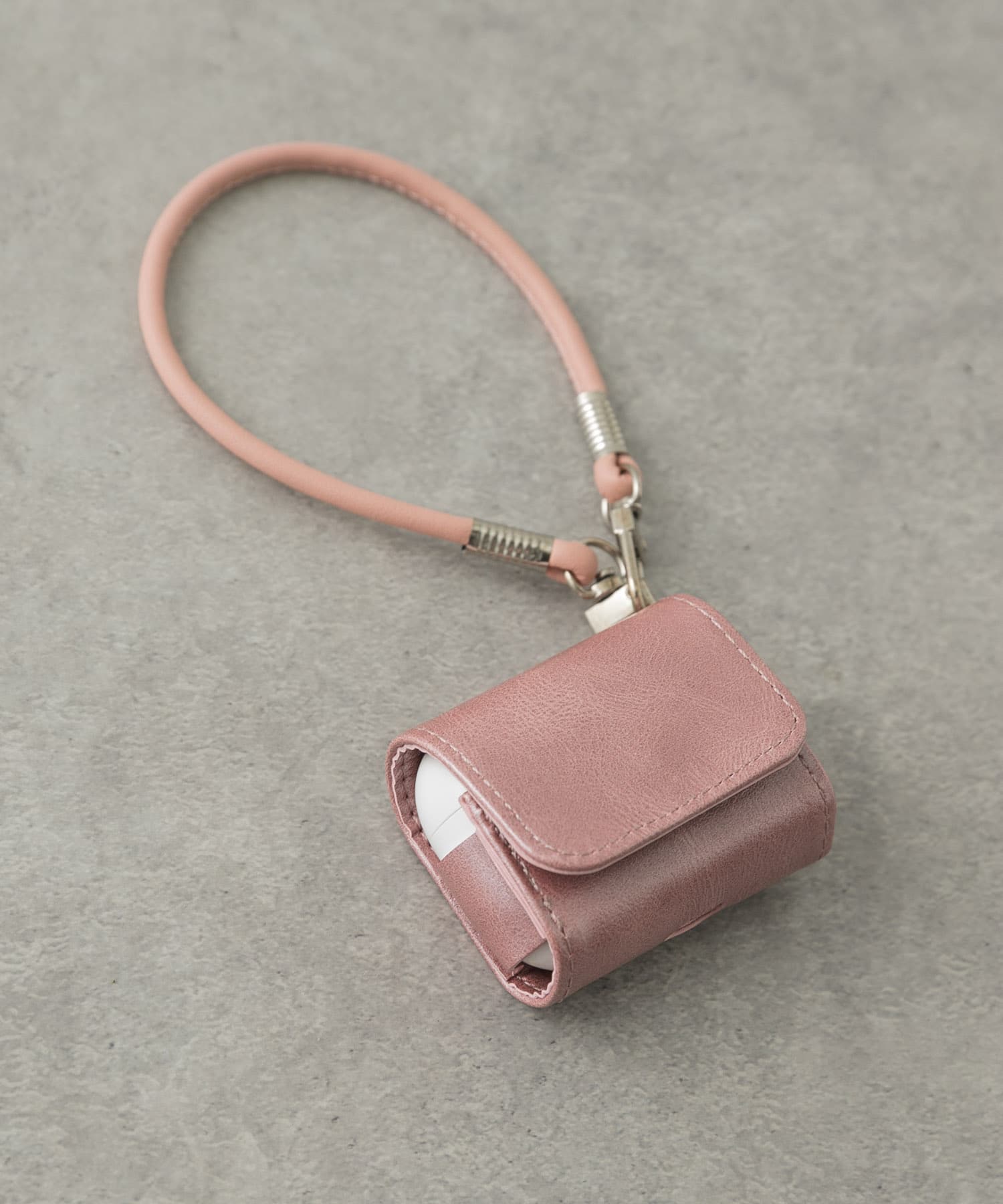 『WEB/一部店舗限定』イヤホンケース PINK one