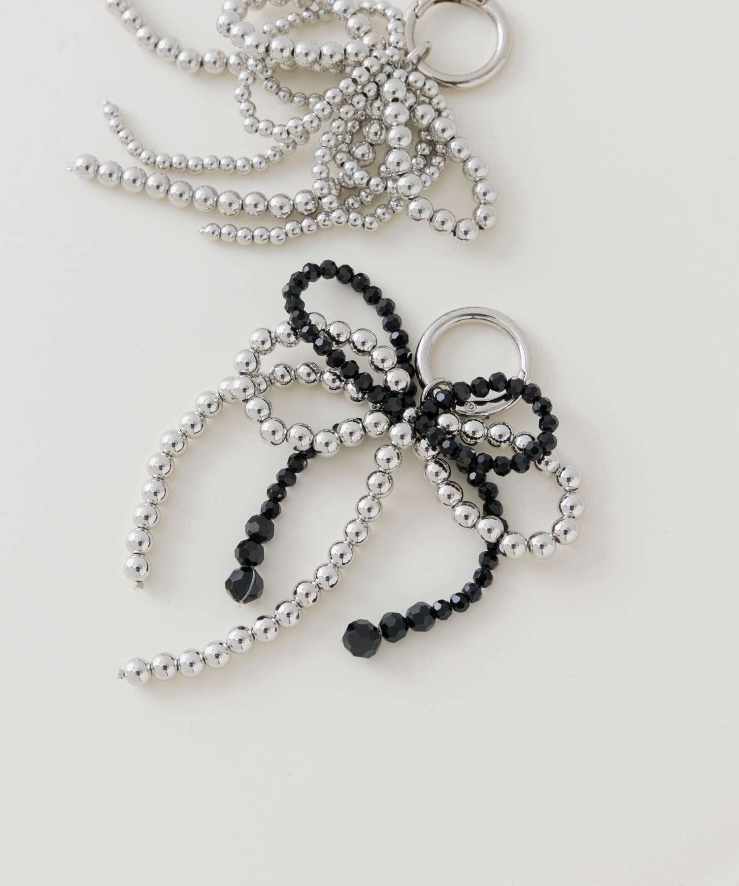 『WEB/一部店舗限定』リボンチャーム BLACK one