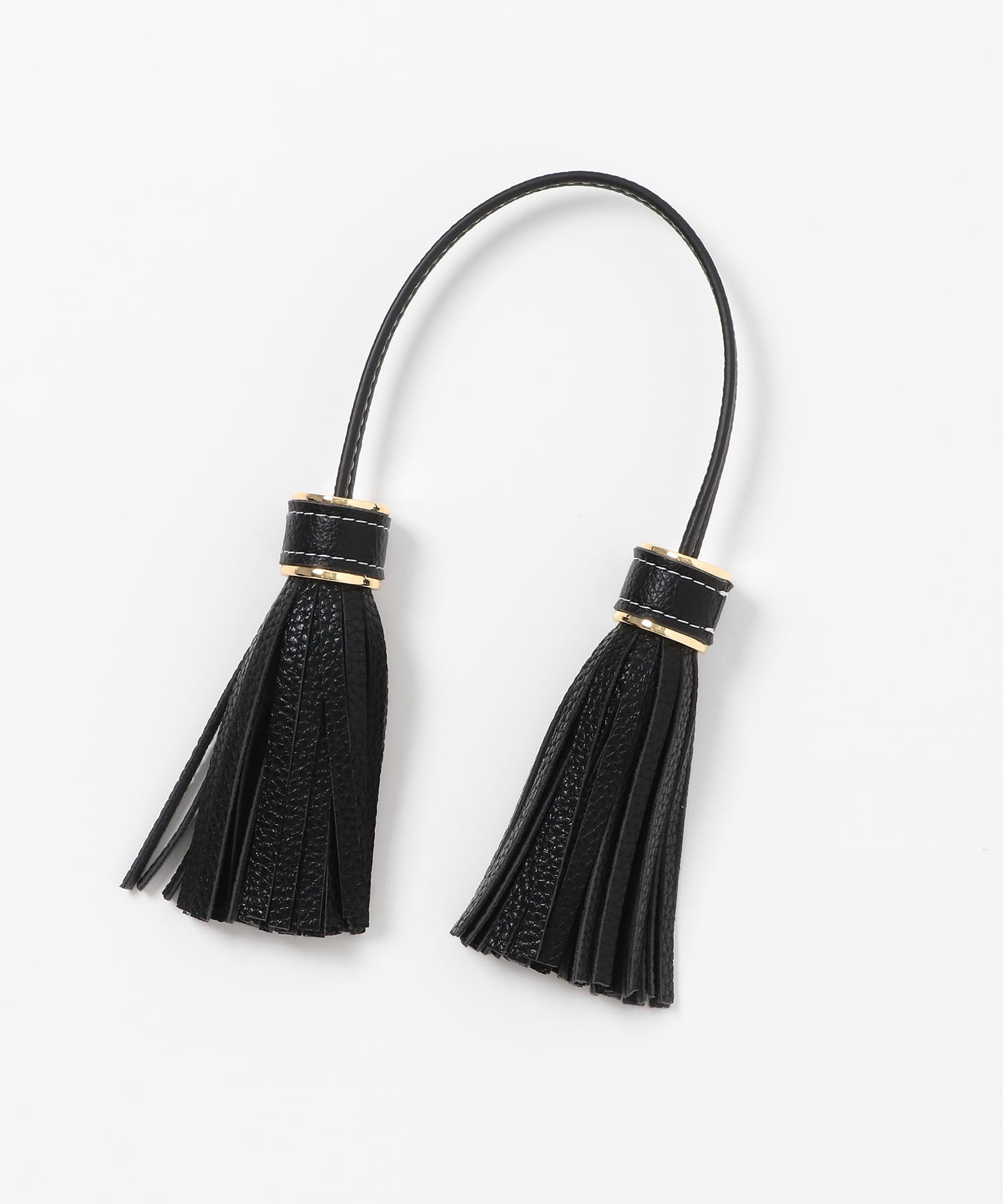 『WEB/一部店舗限定』タッセルチャーム BLACK one