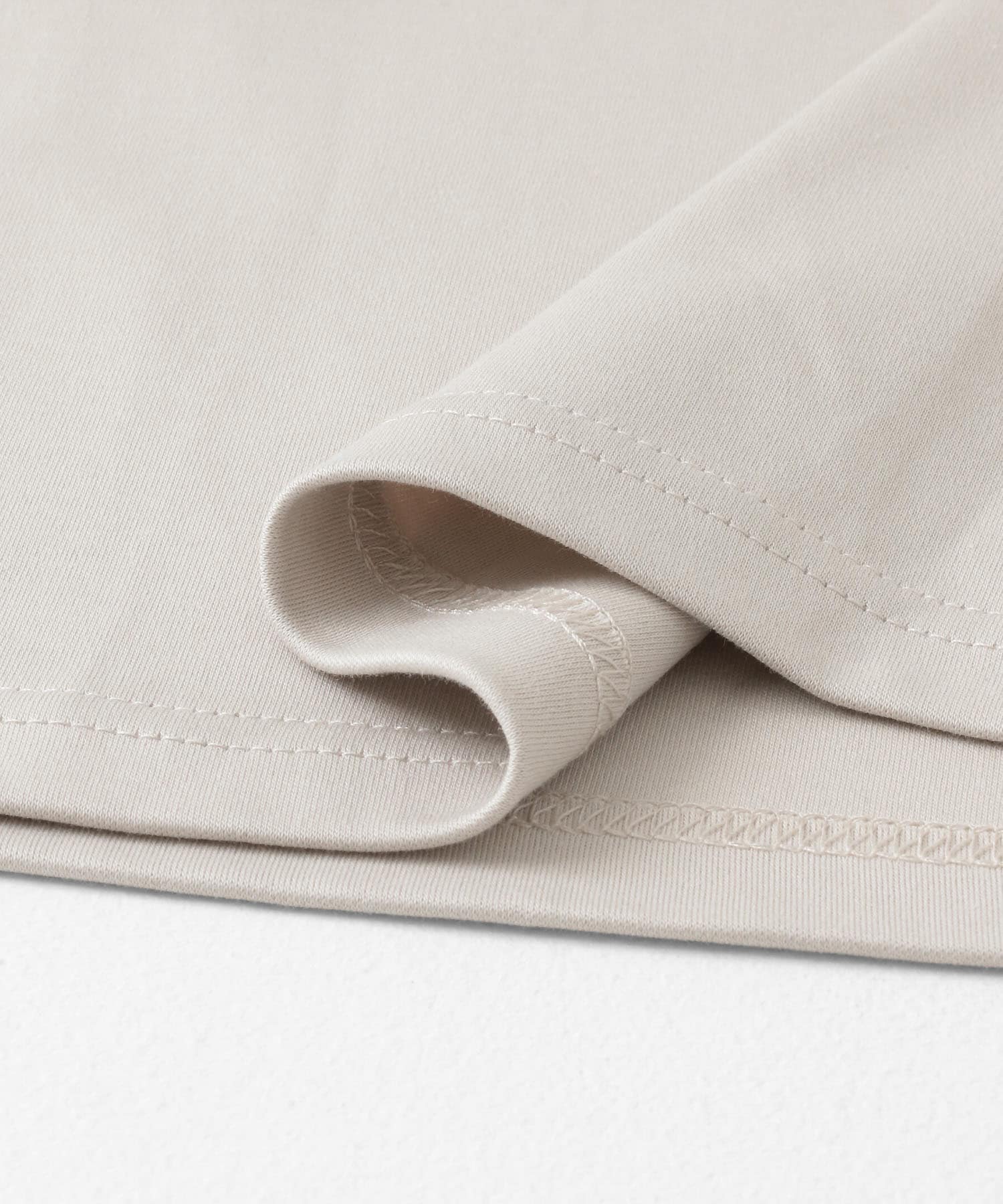 コットンスムースタンクトップ BEIGE M