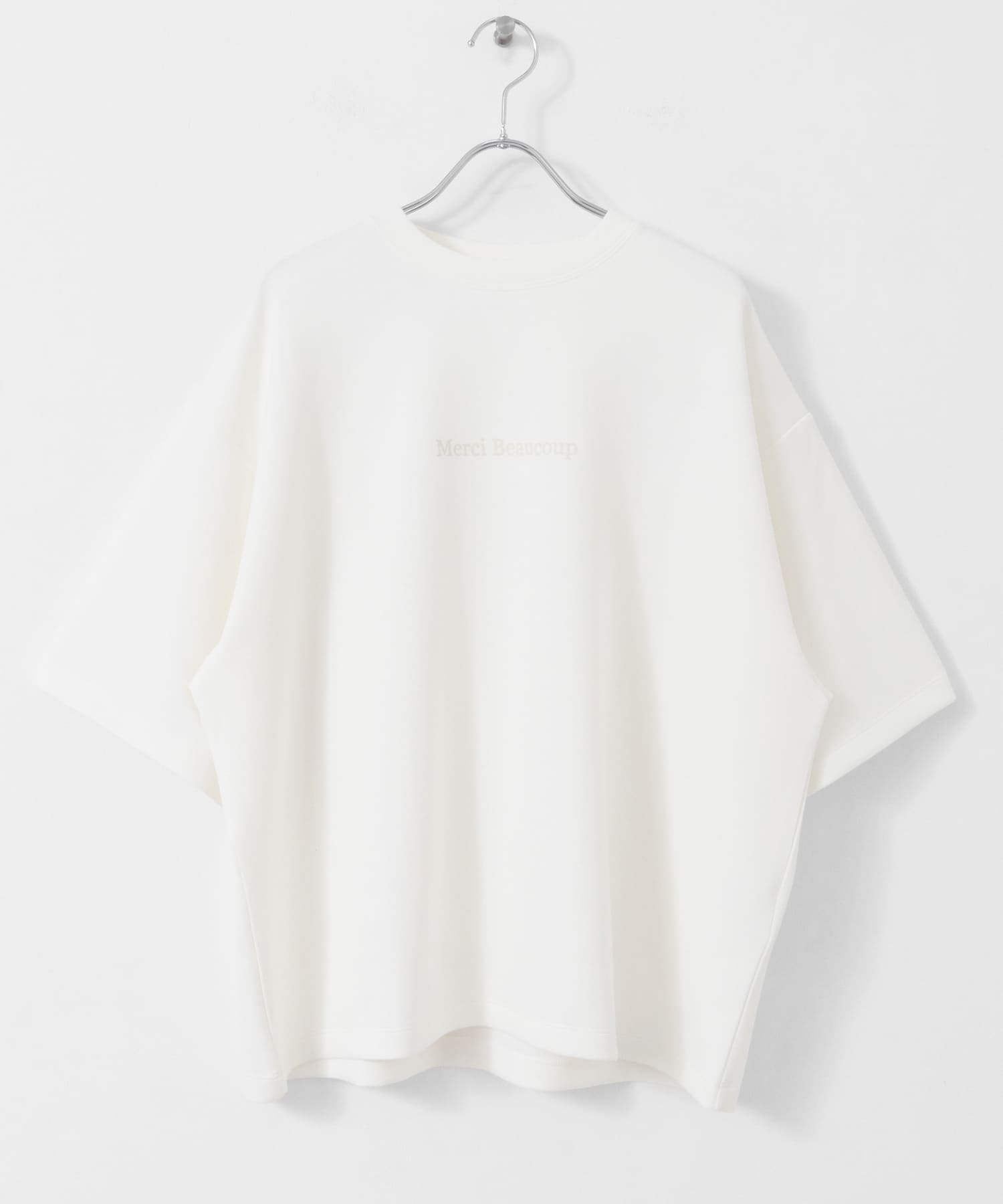 french ロゴショートスリーブTシャツ WHITE M