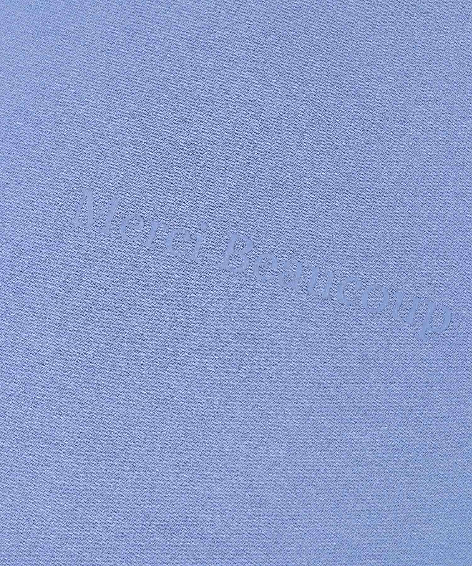 french ロゴショートスリーブTシャツ BLUE M