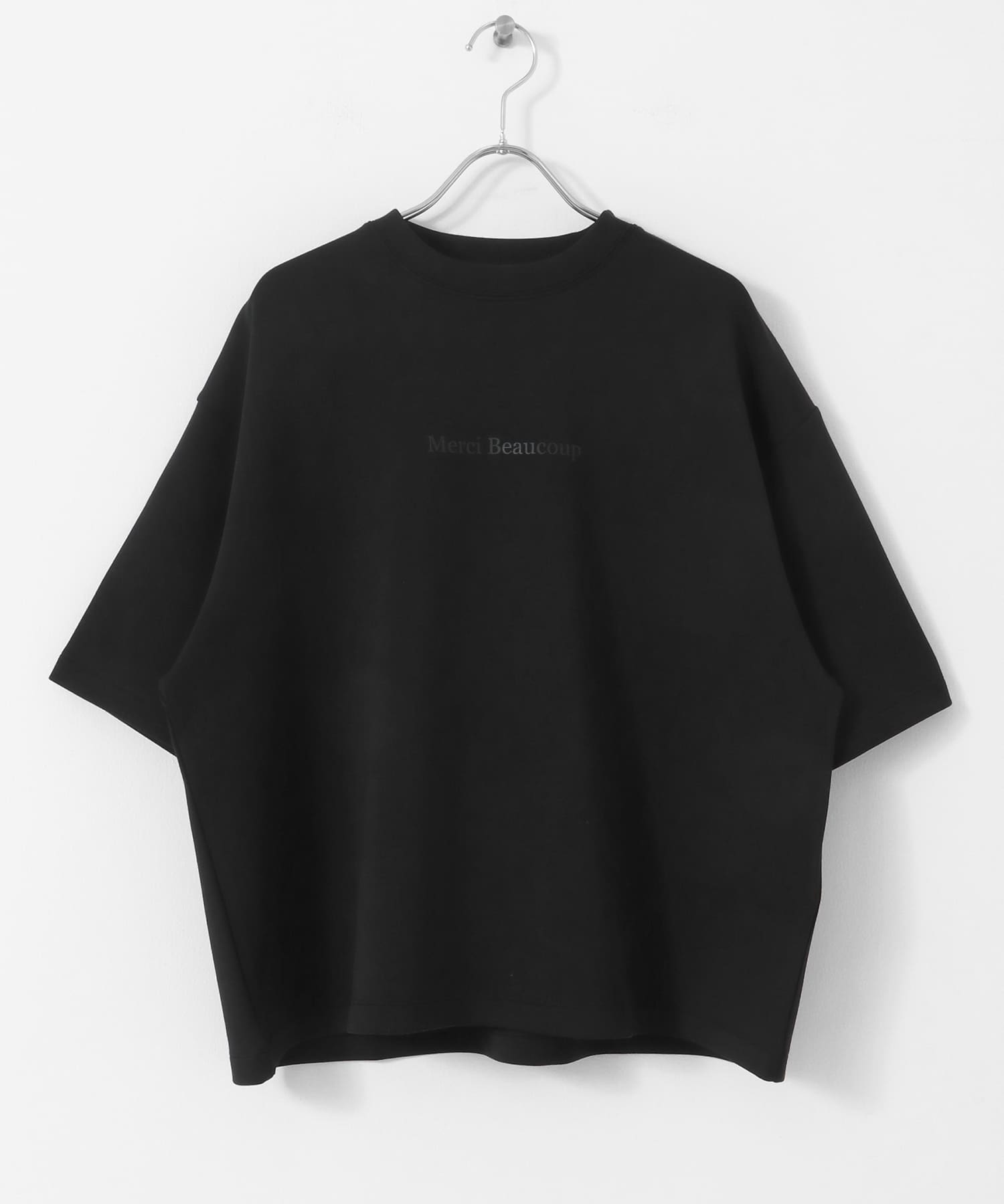 french ロゴショートスリーブTシャツ BLACK M