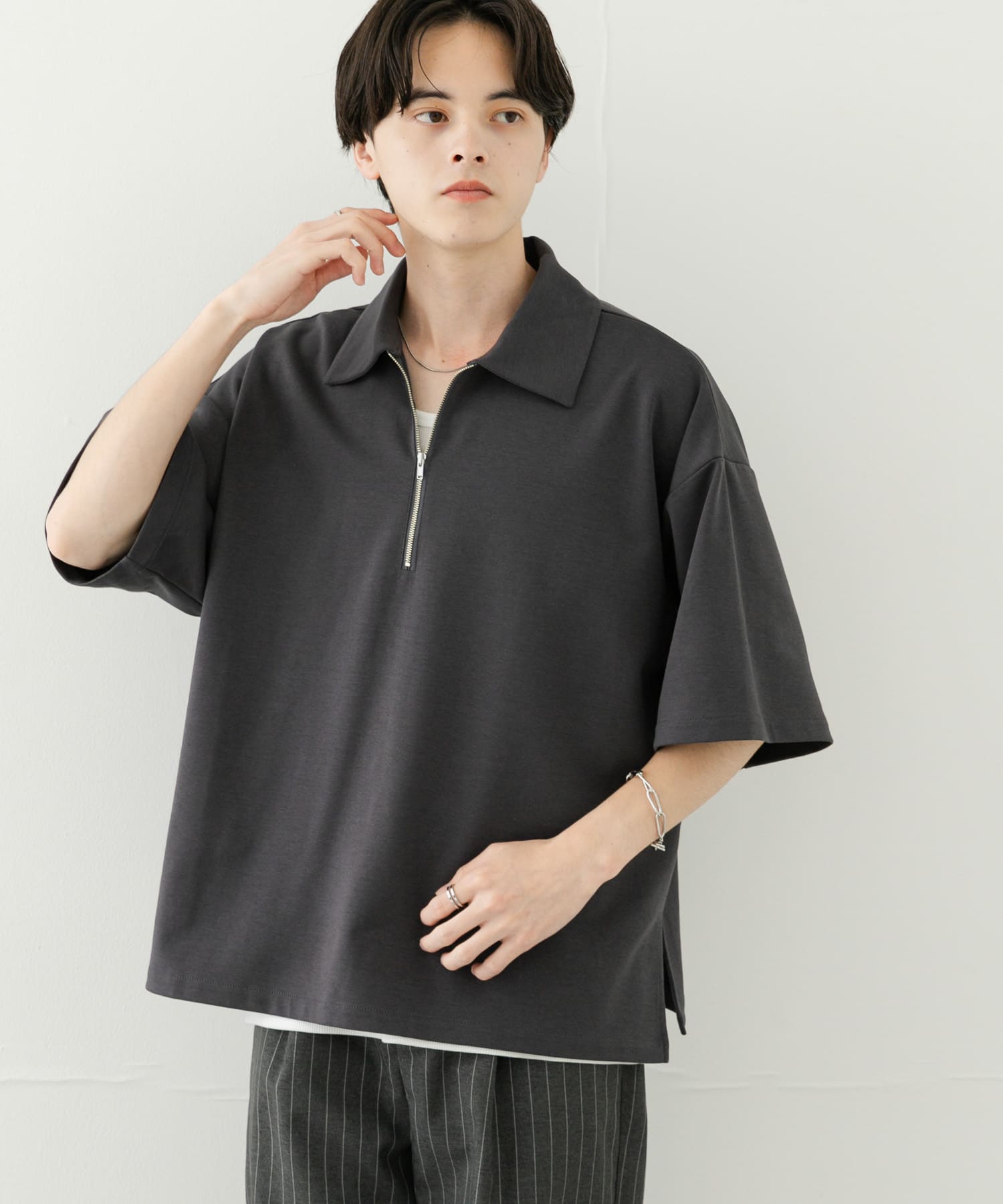 身長：173cm サイズ：L