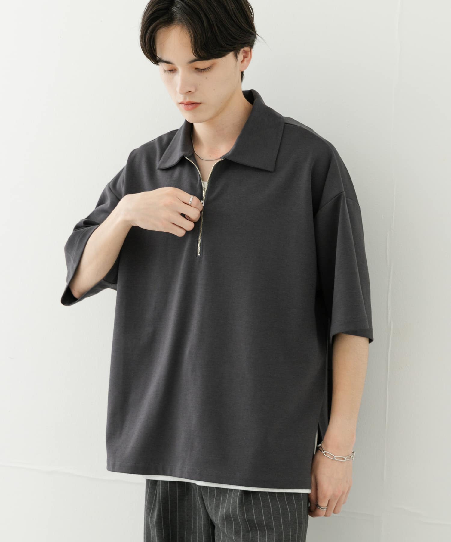 身長：173cm サイズ：L