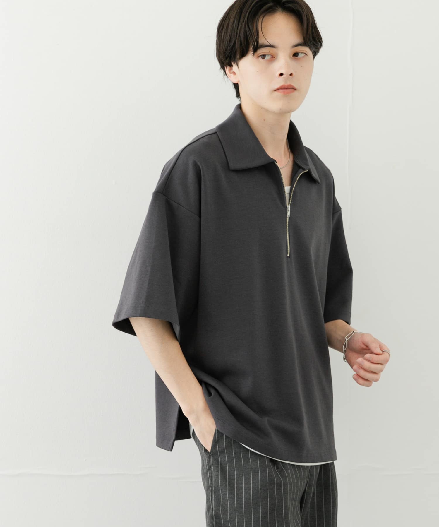 身長：173cm サイズ：L