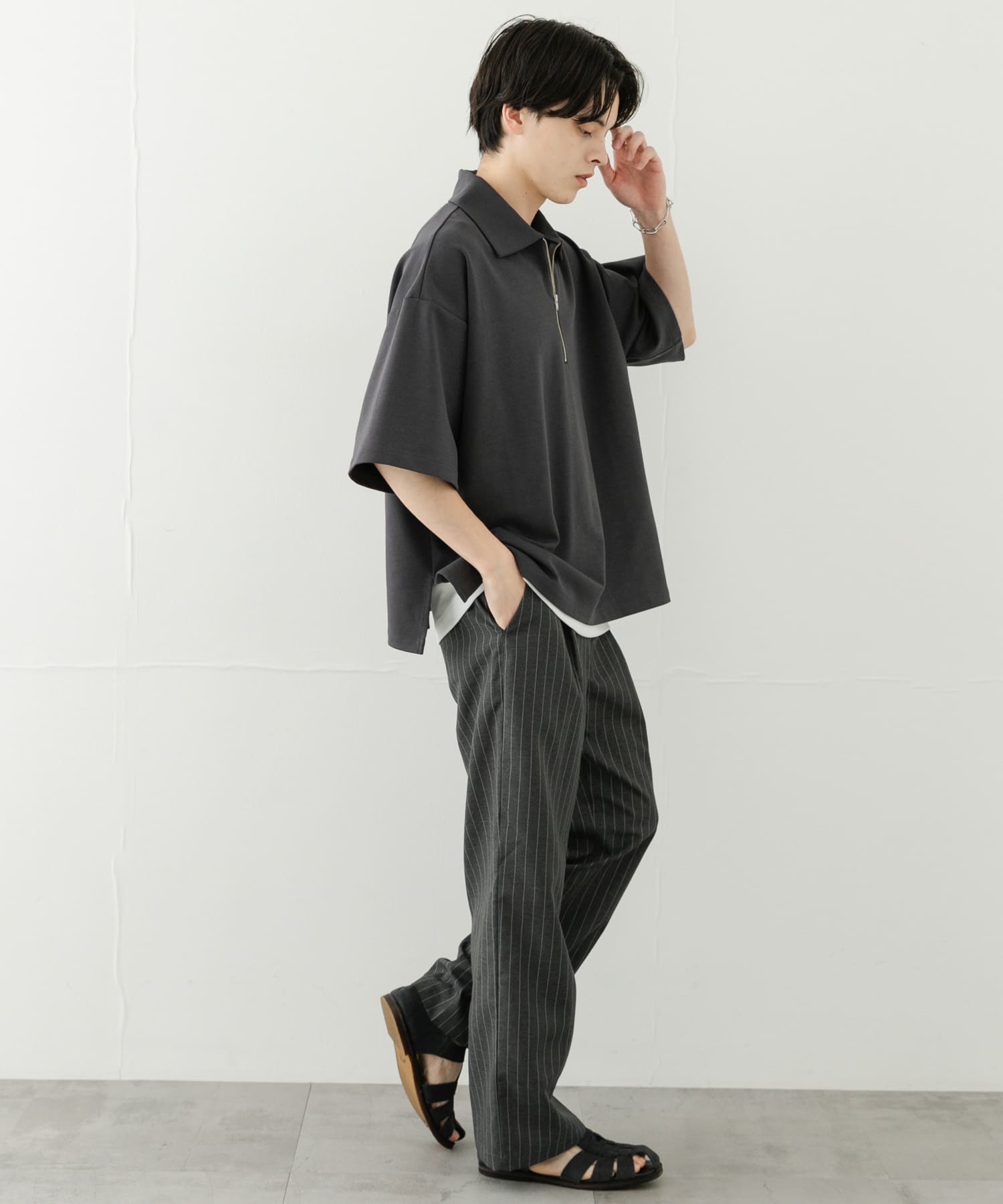 身長：173cm サイズ：L