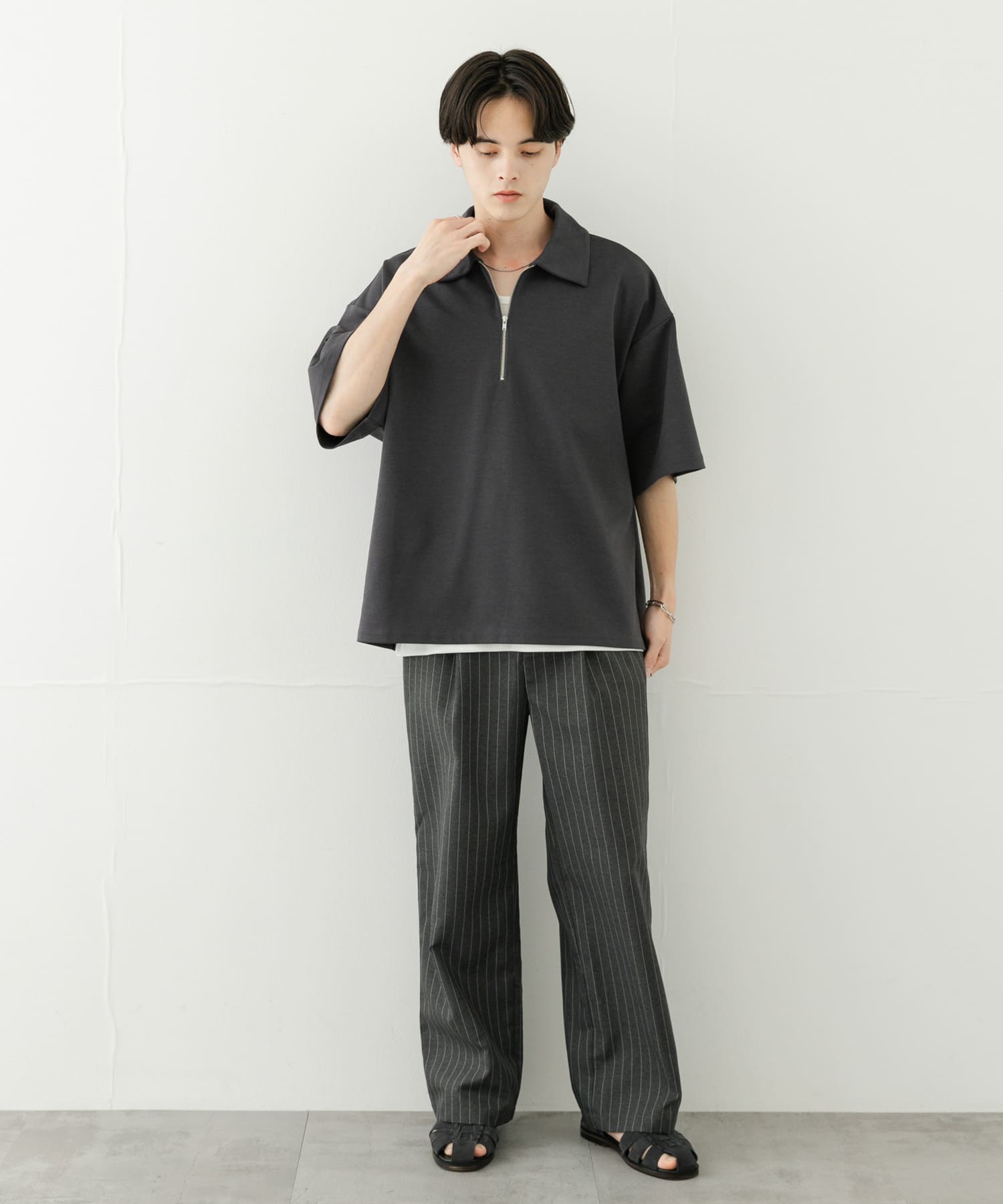 身長：173cm サイズ：L