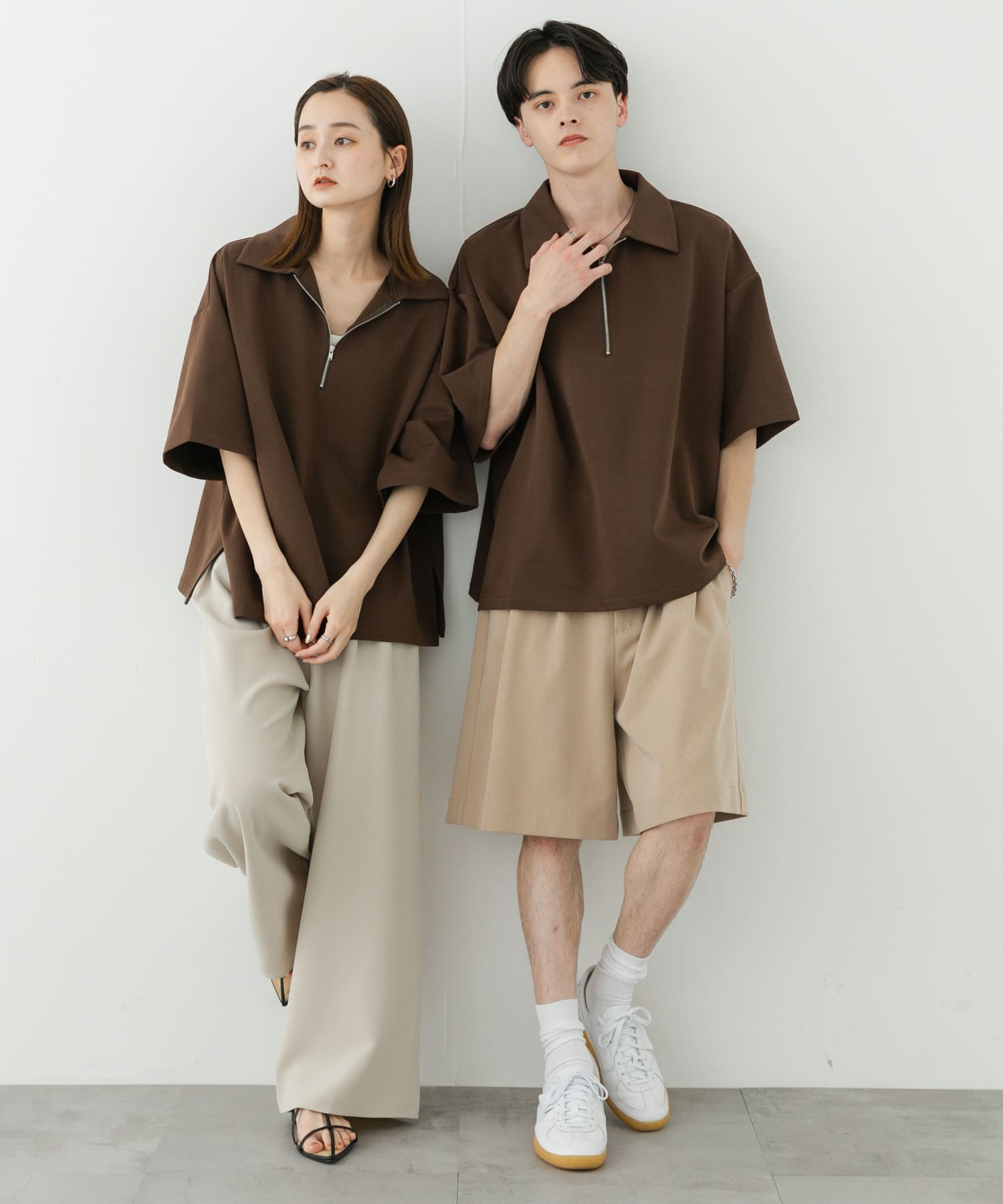 身長：169cm サイズ：one, 身長：173cm サイズ：L